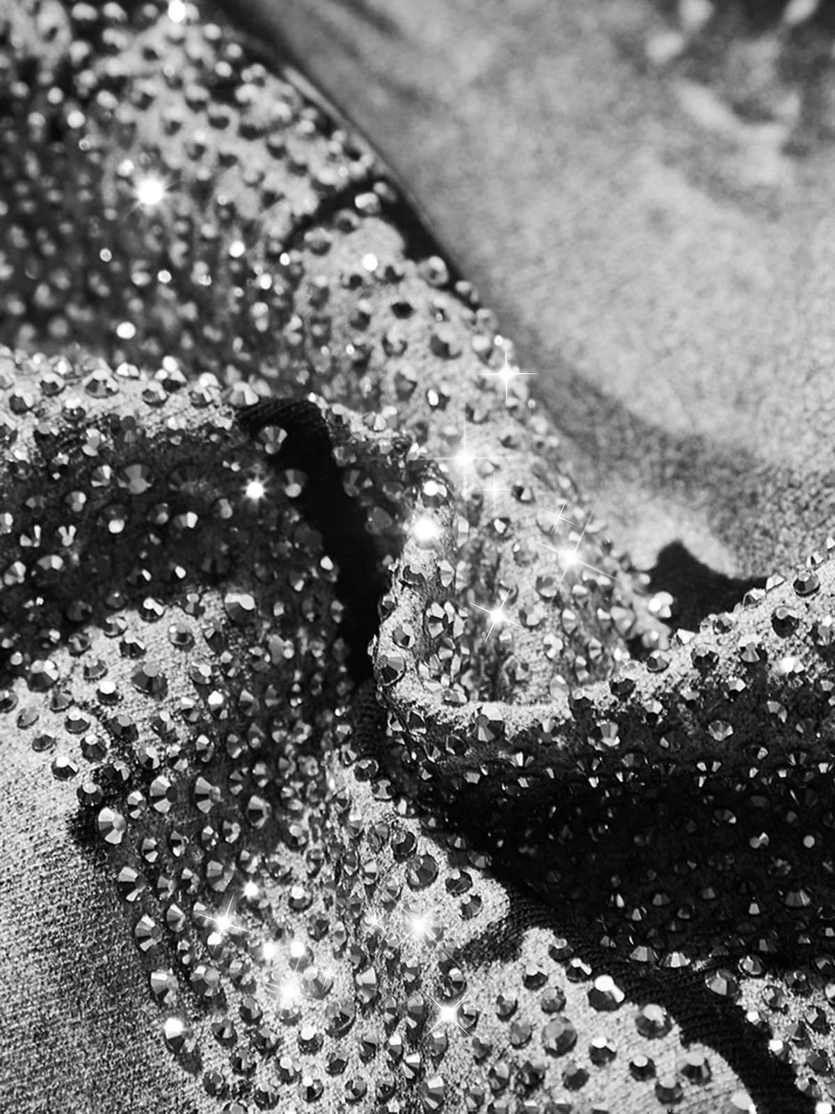 3D Rhinestone Grillz Tee | Authentic "Iced Out" Crystal Detail | NOISSEY - Image 5