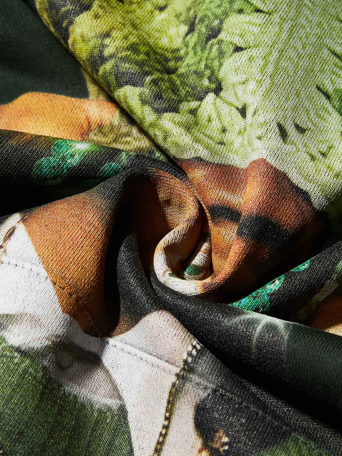 Avocado Green Cat Ear Crochet Hat Thin Hoodie - Image 5