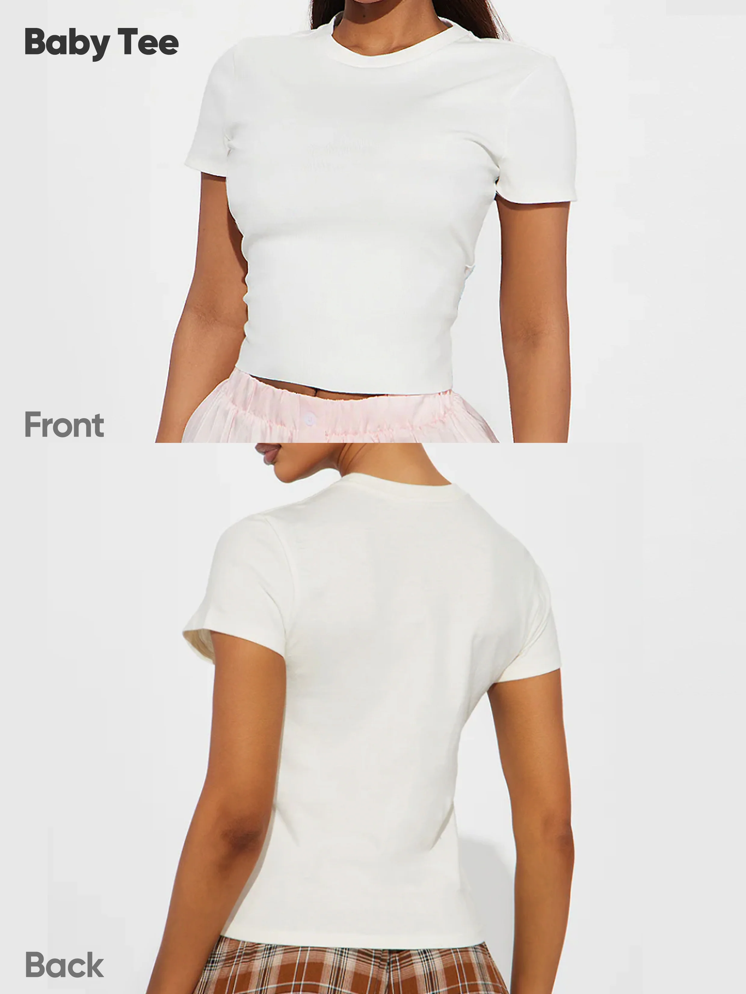Baby Tee - Golden Cross Diamond Patch Grills Print T-shirt - Image 3