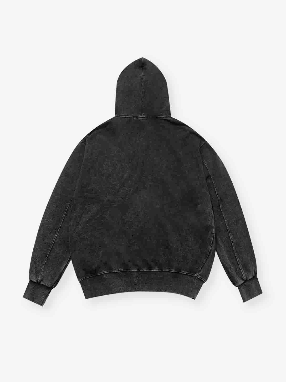 Bad Boy with Knit Cap Print Hoodie - Image 13