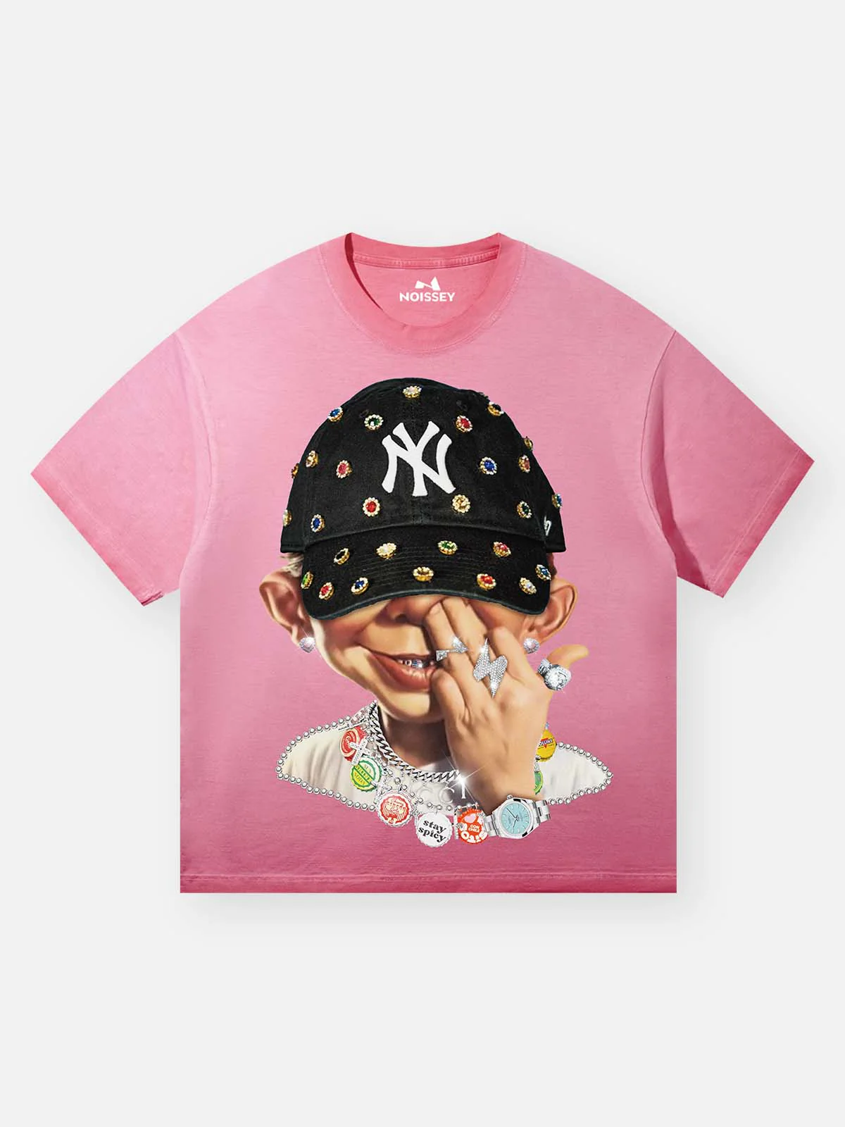 Bad Boy Trendy Gradient Print T-shirt - Image 3
