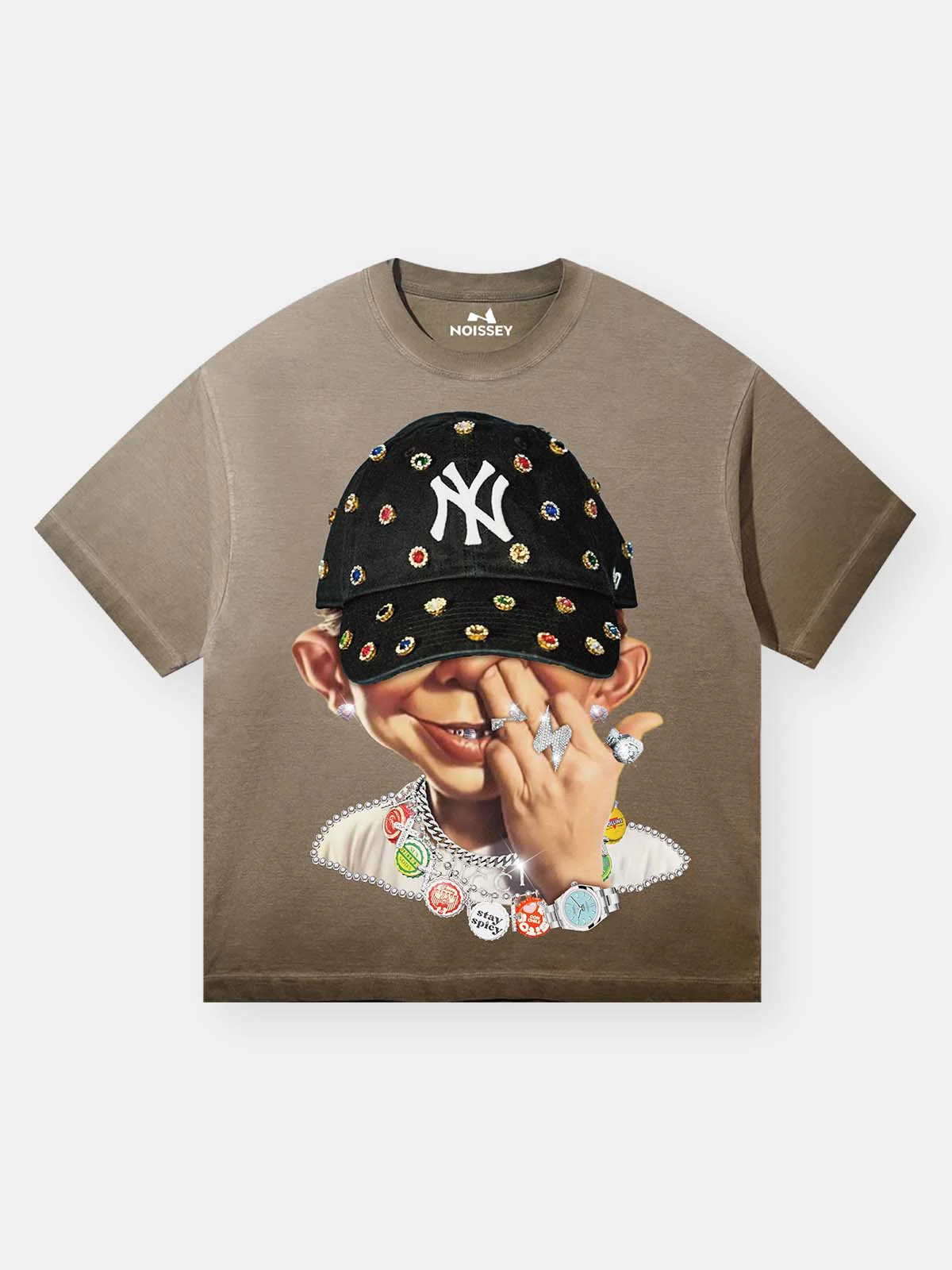 Bad Boy Trendy Gradient Print T-shirt - Image 6