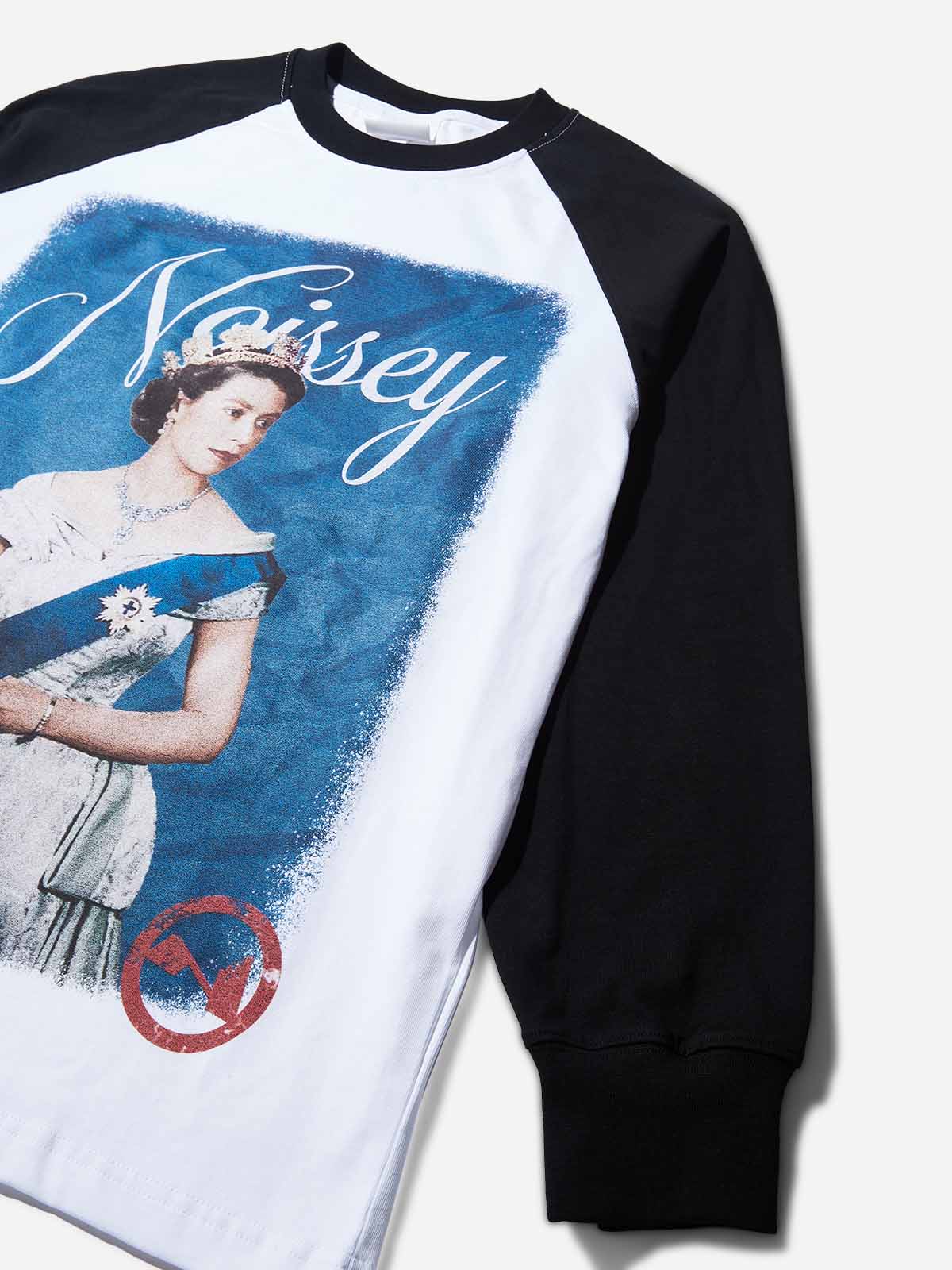 "Basic bitches hate me!" Color-block Long Sleeve - Image 6