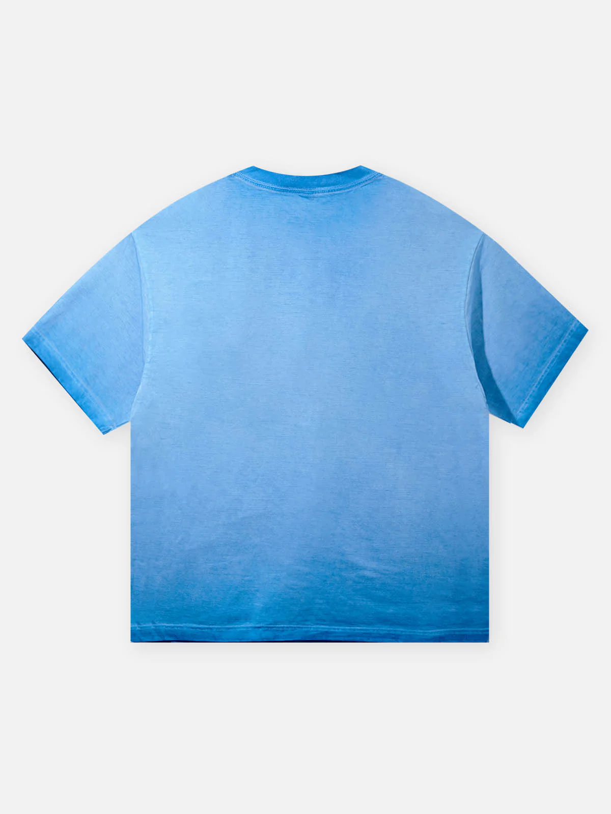 Blue Cotton Beanie Print T-shirt - Image 6