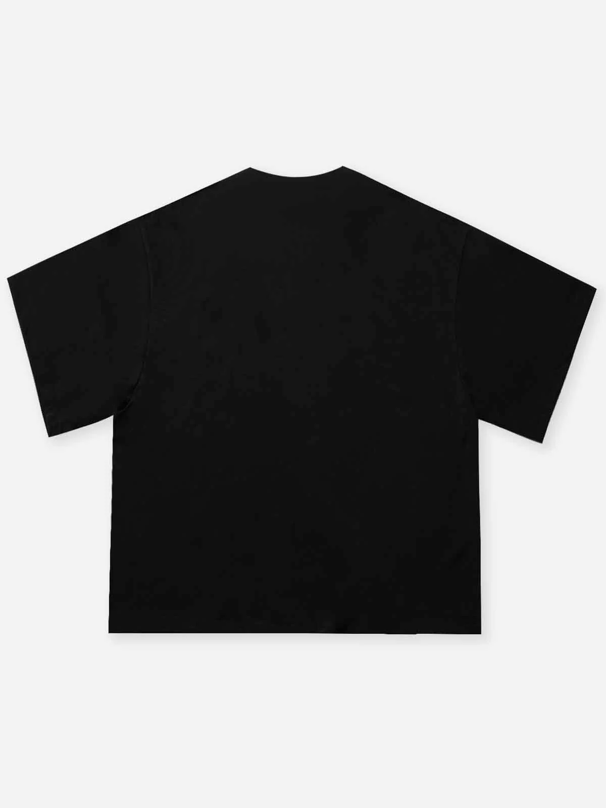 Boxy oversized T-shirt holding money and wine street print - Image 11