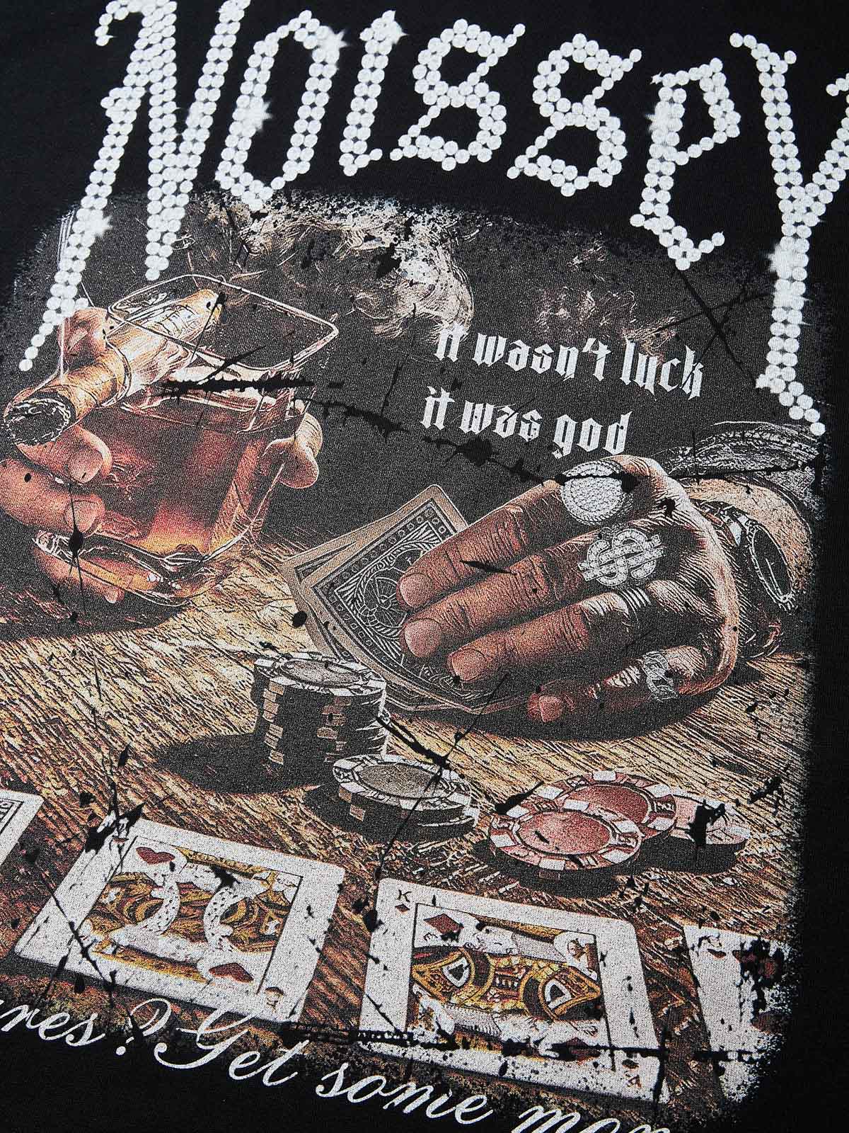 Boxy Oversized T-Shirt "WHO CARES? GET SOME MONEY" - Image 10