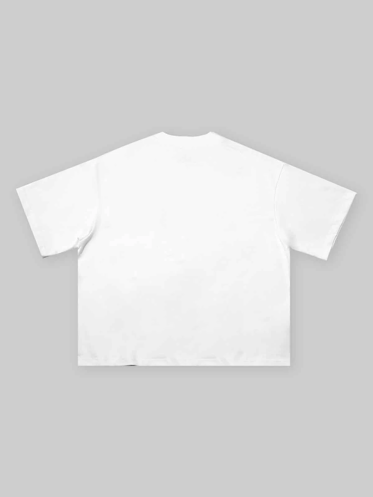 Boxy Oversized T-shirt with Grills-Wearing Kid Print - Image 11
