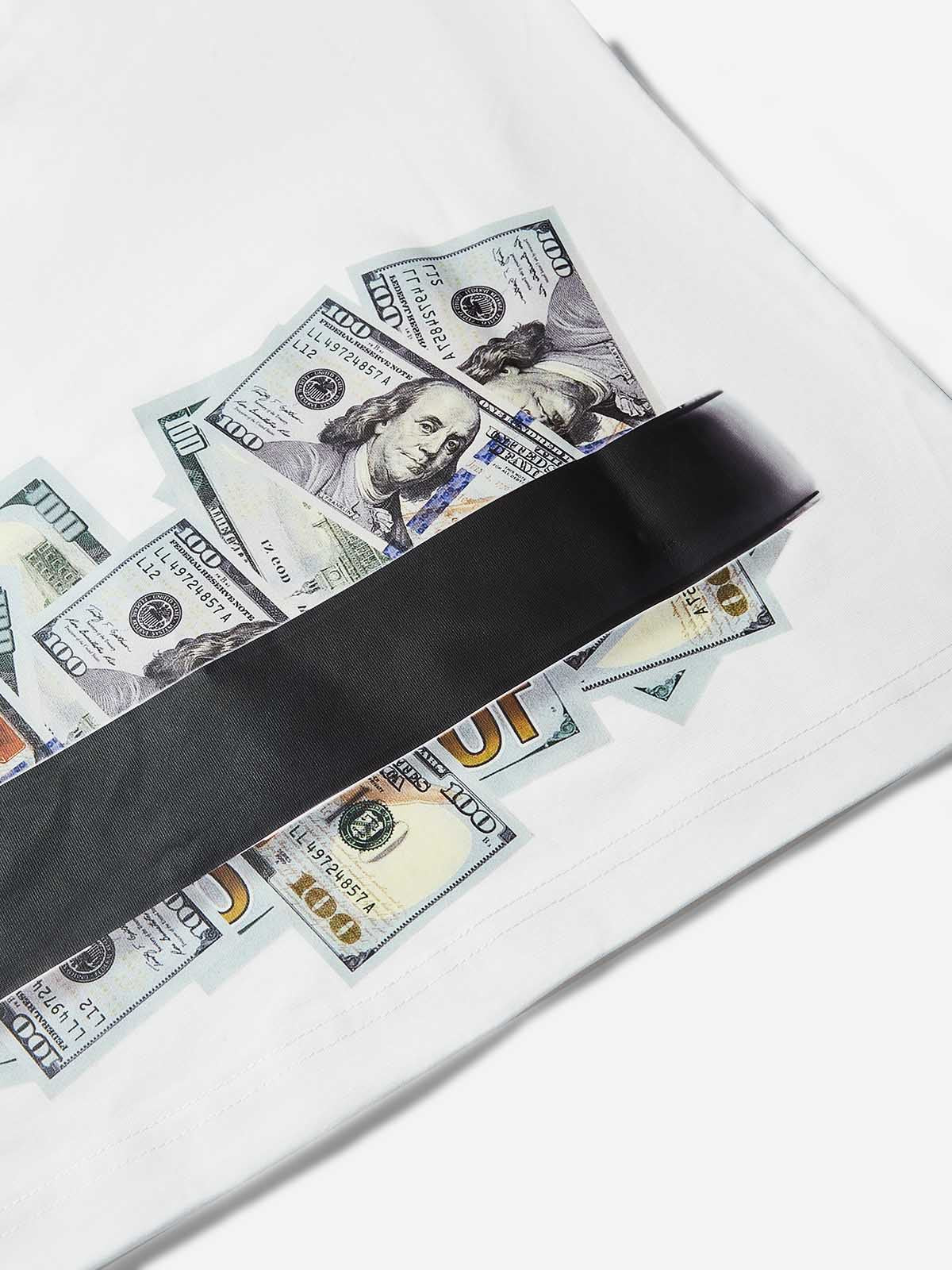 Boxy Oversized T-Shirt with "Pin Money at Waist" Print - Image 12