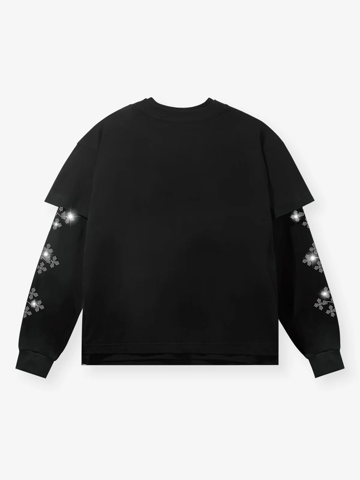 "Cheers to Money" Printed Two-Piece Long-Sleeve T-Shirt - Image 6