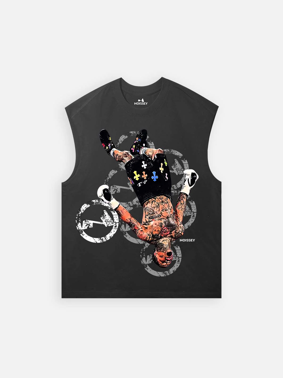 Chrome KO! Champion Print Tank Top