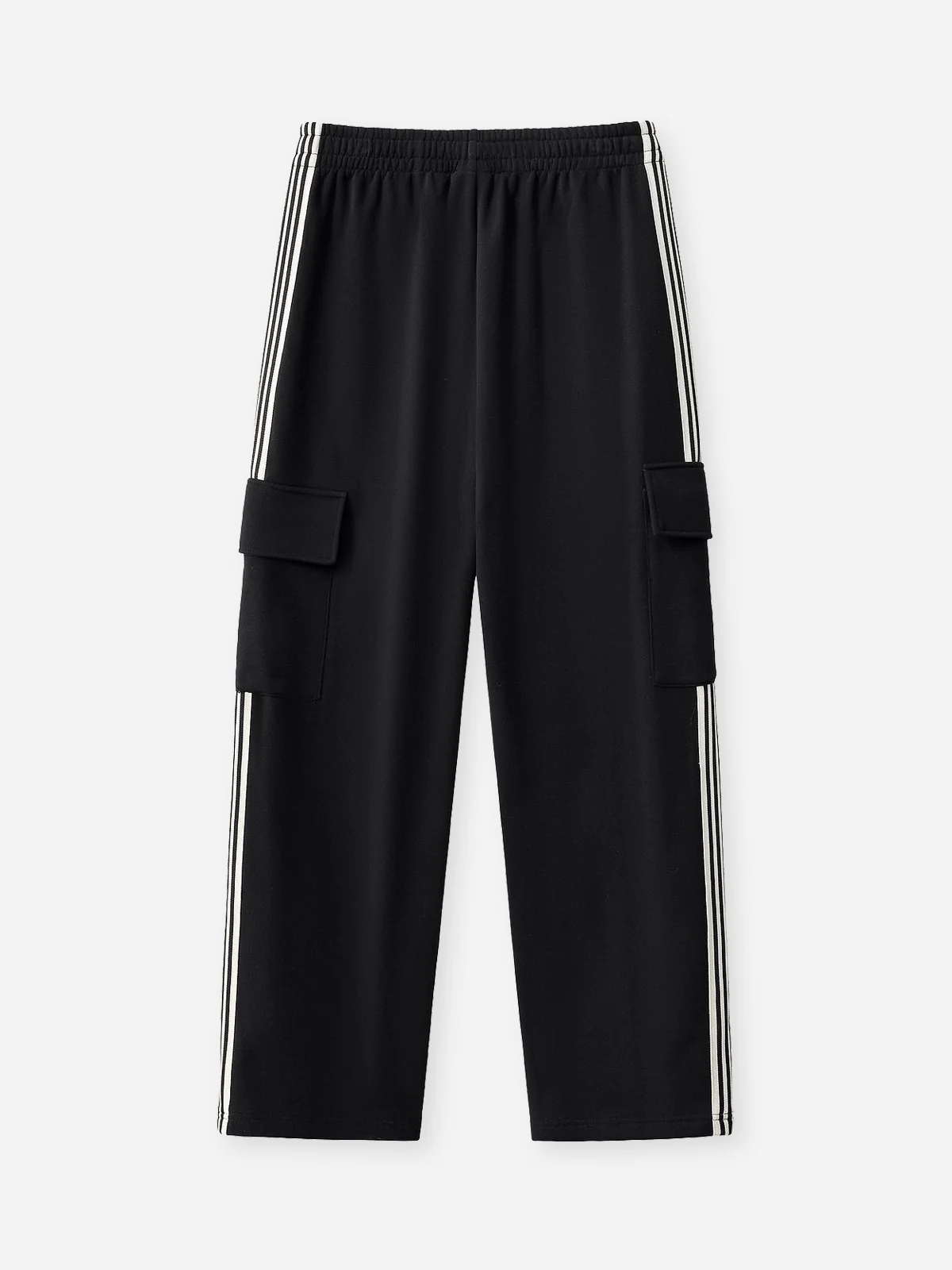 Color-block striped pocket leisure pants - Image 12