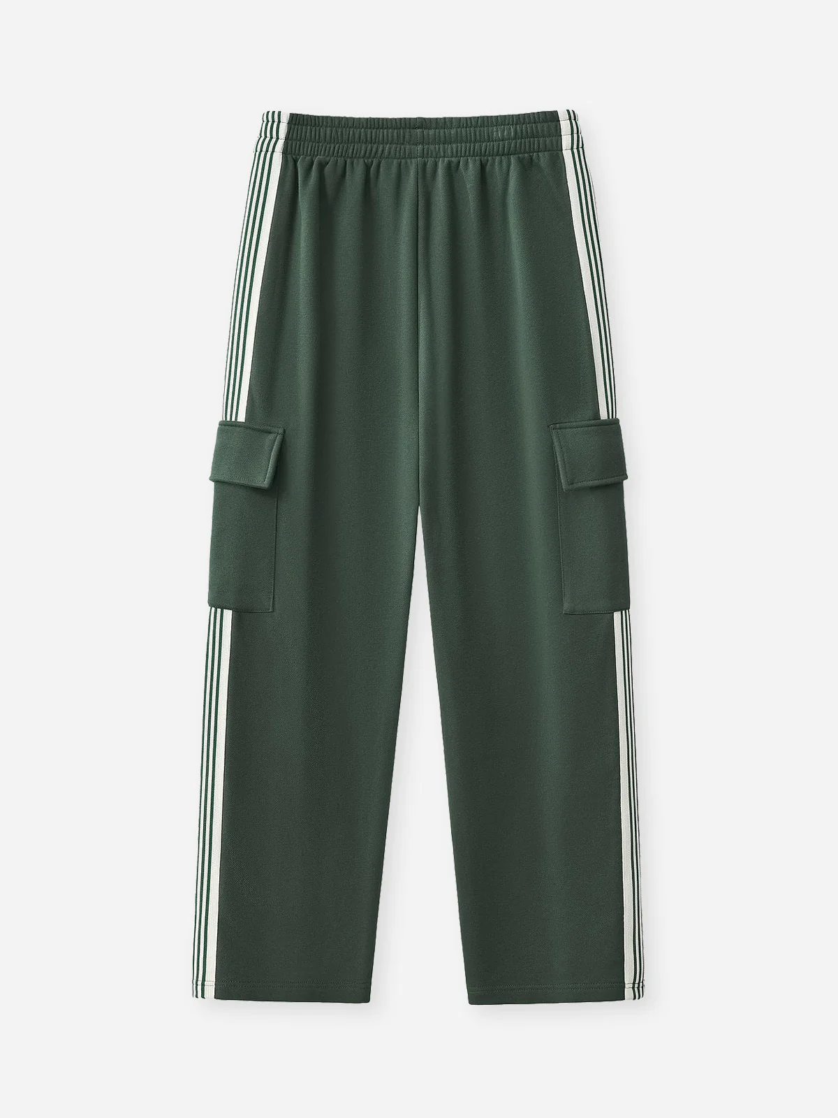 Color-block striped pocket leisure pants - Image 13