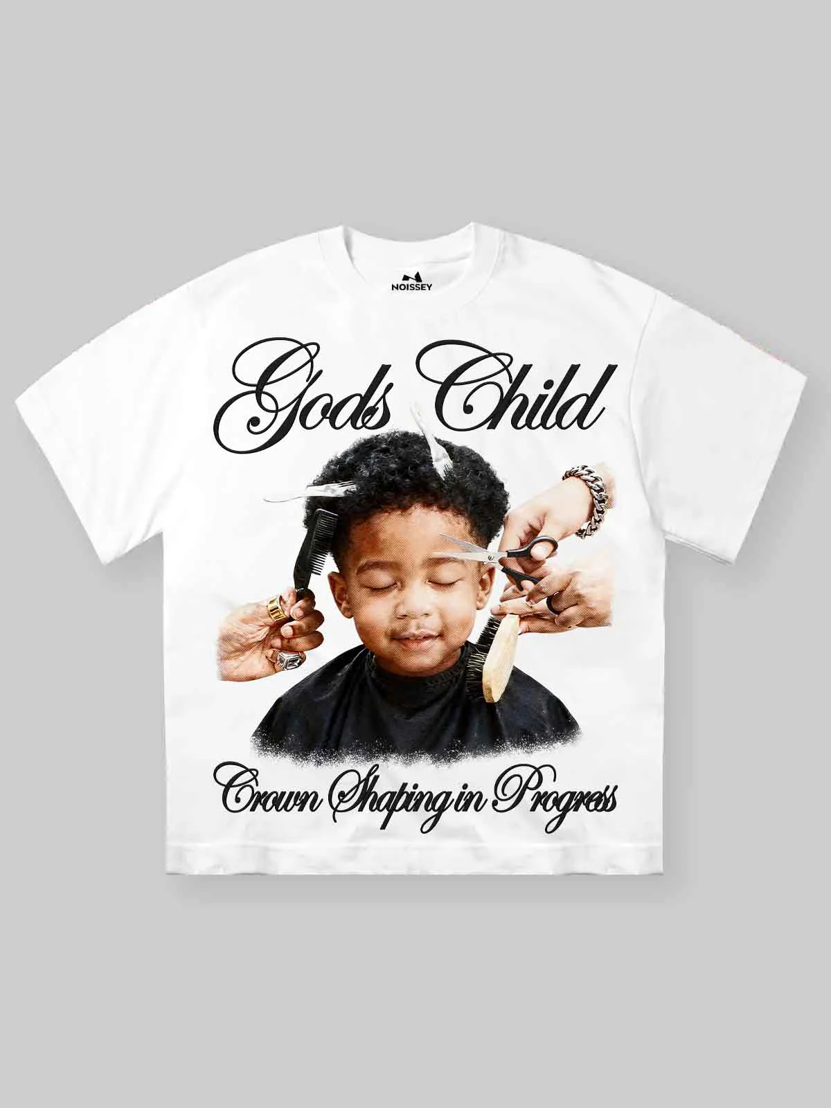 Crown Shaping in Progress gods child Art Printed T-shirt