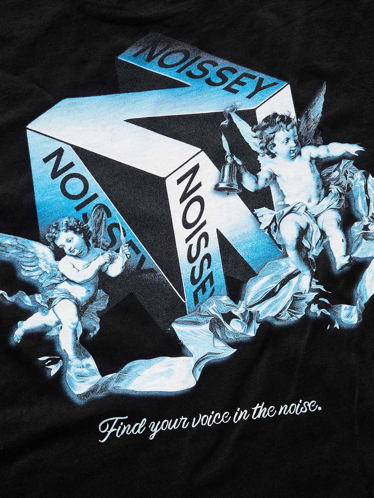 "Find Your Voice" Cube Cherub Graphic Tee - Artistic Streetwear T-Shirt - Image 8