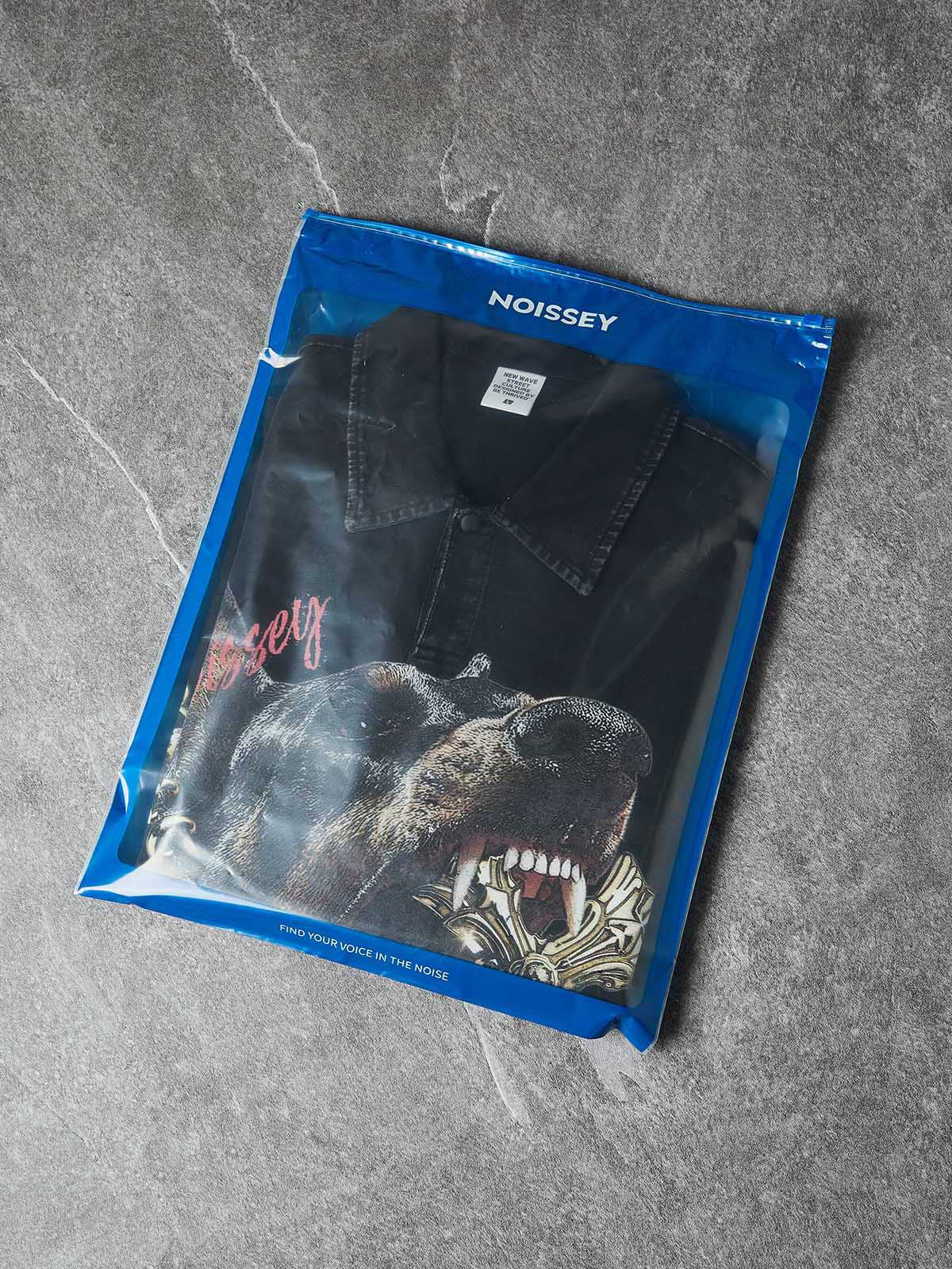 NOISSEY DOBERMAN CRUCIFIX - GET RICH GOLDEN ART SHIRT - Image 7