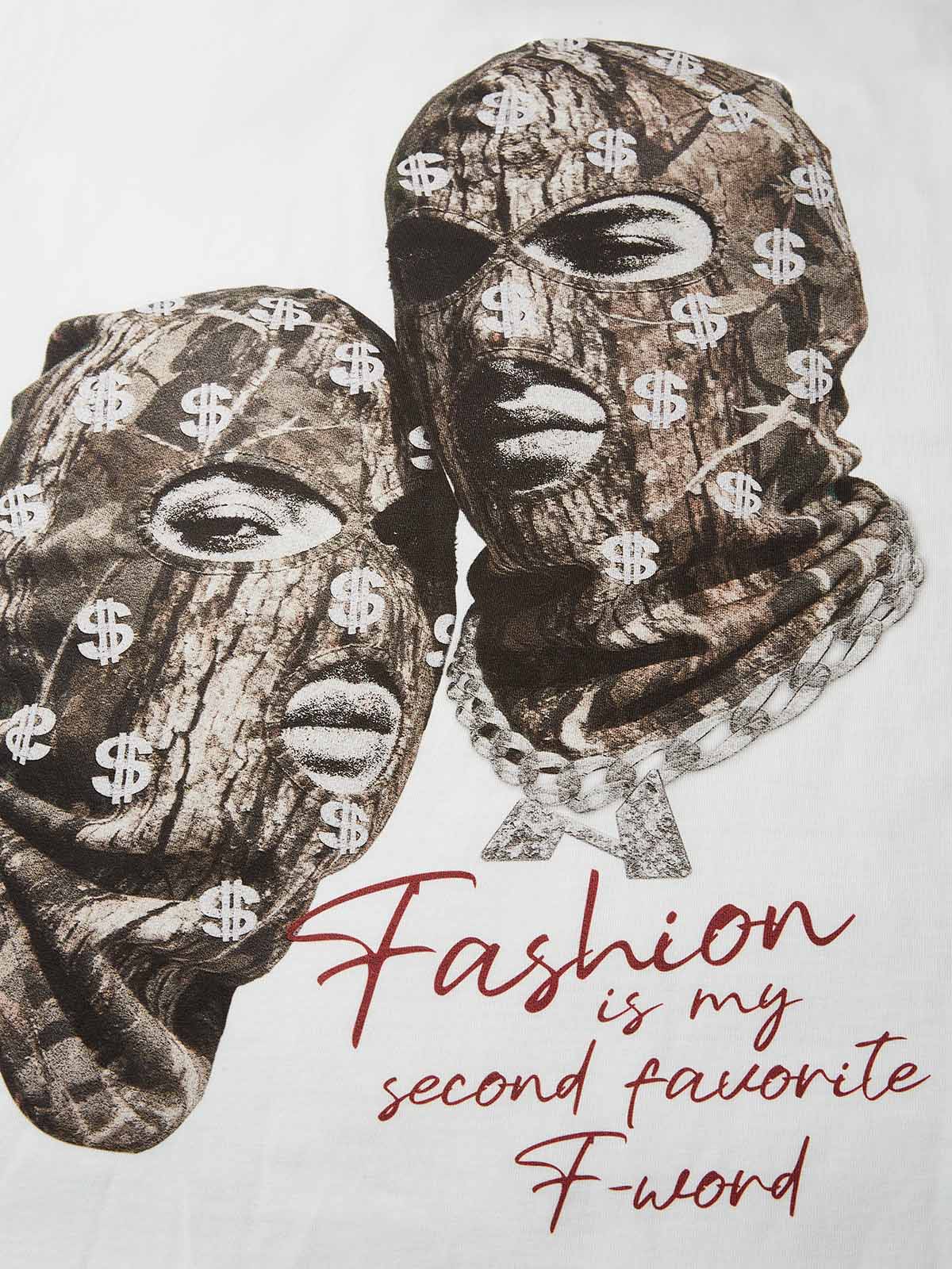 Double Balaclava Print Tank Top - Image 4