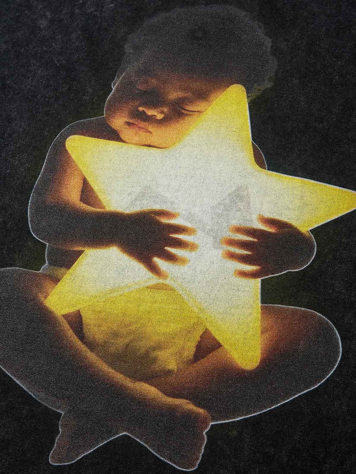 Embrace the stars in the universe print T-shirt - Image 6