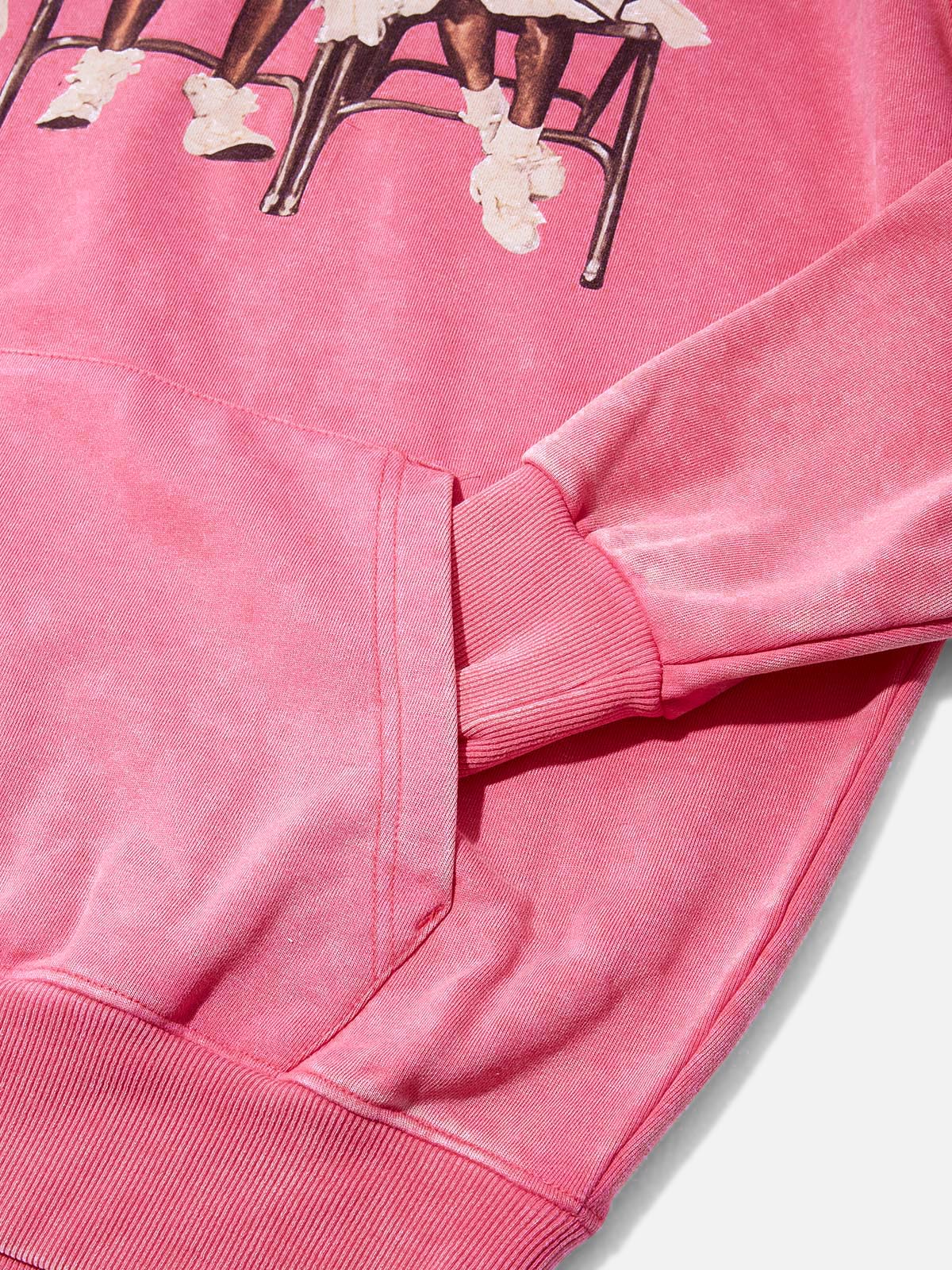 High Quality Laughing Black Girl Print 425g Hoodie - Image 4