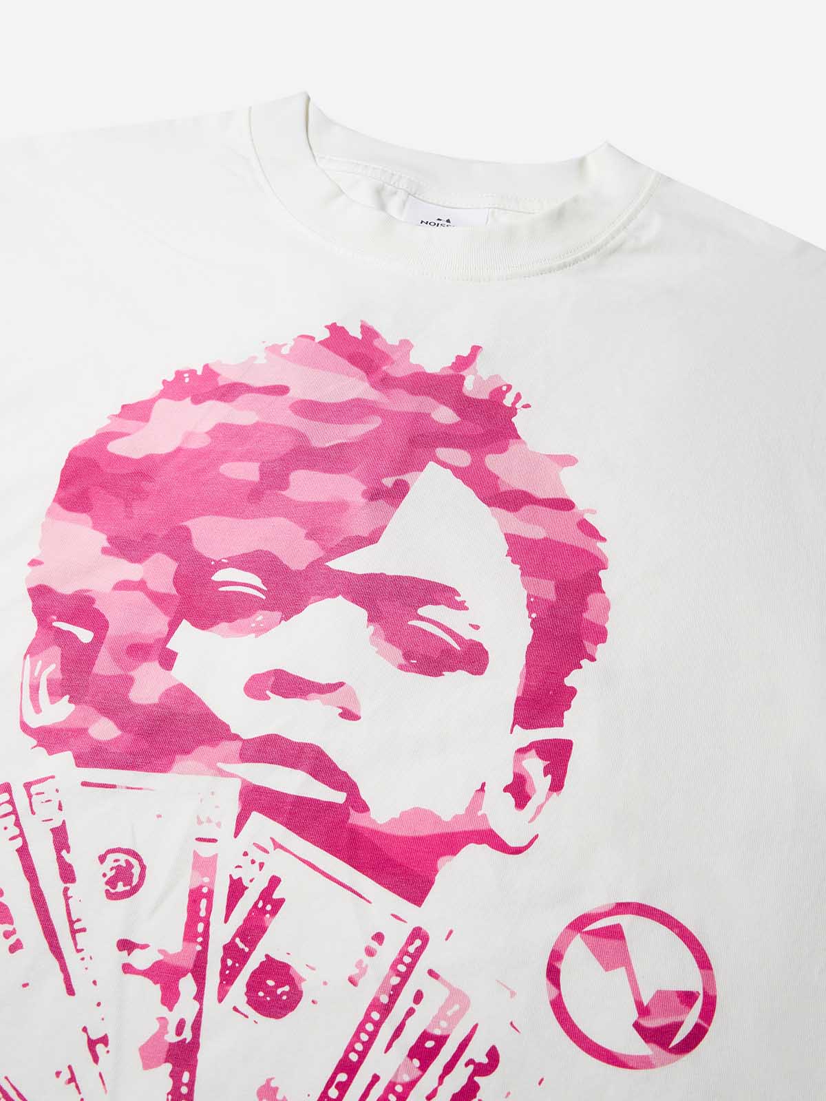 NOISSEY Pink Camo "Money Stack" Portrait Cooling Tee - Image 6