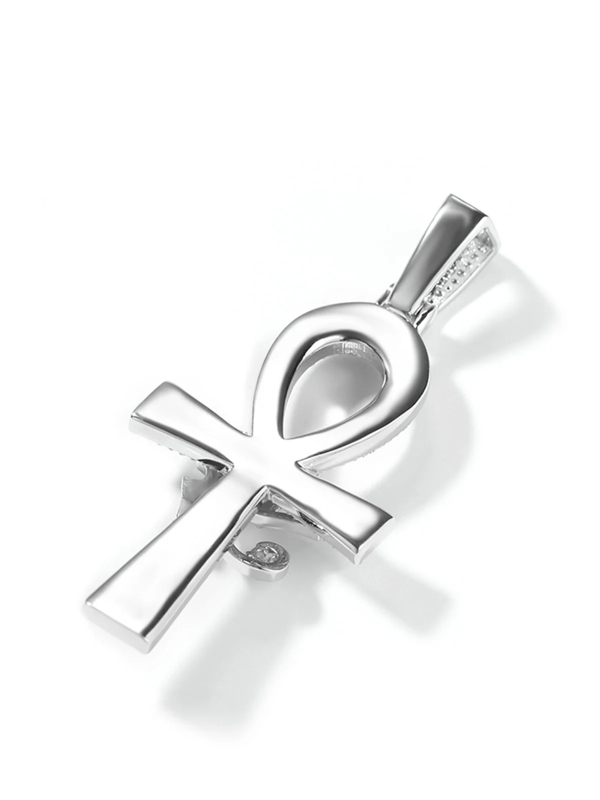 Horus Eye Cross Diamond Necklace - Image 8