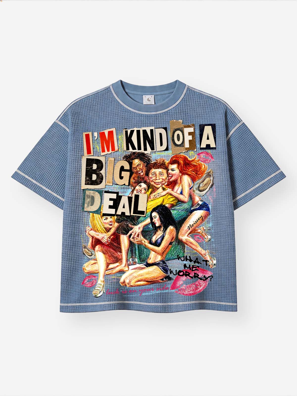 "I'M THE BIG SHOT" Bad Boy Graffiti Art Print Streetwear T-Shirt