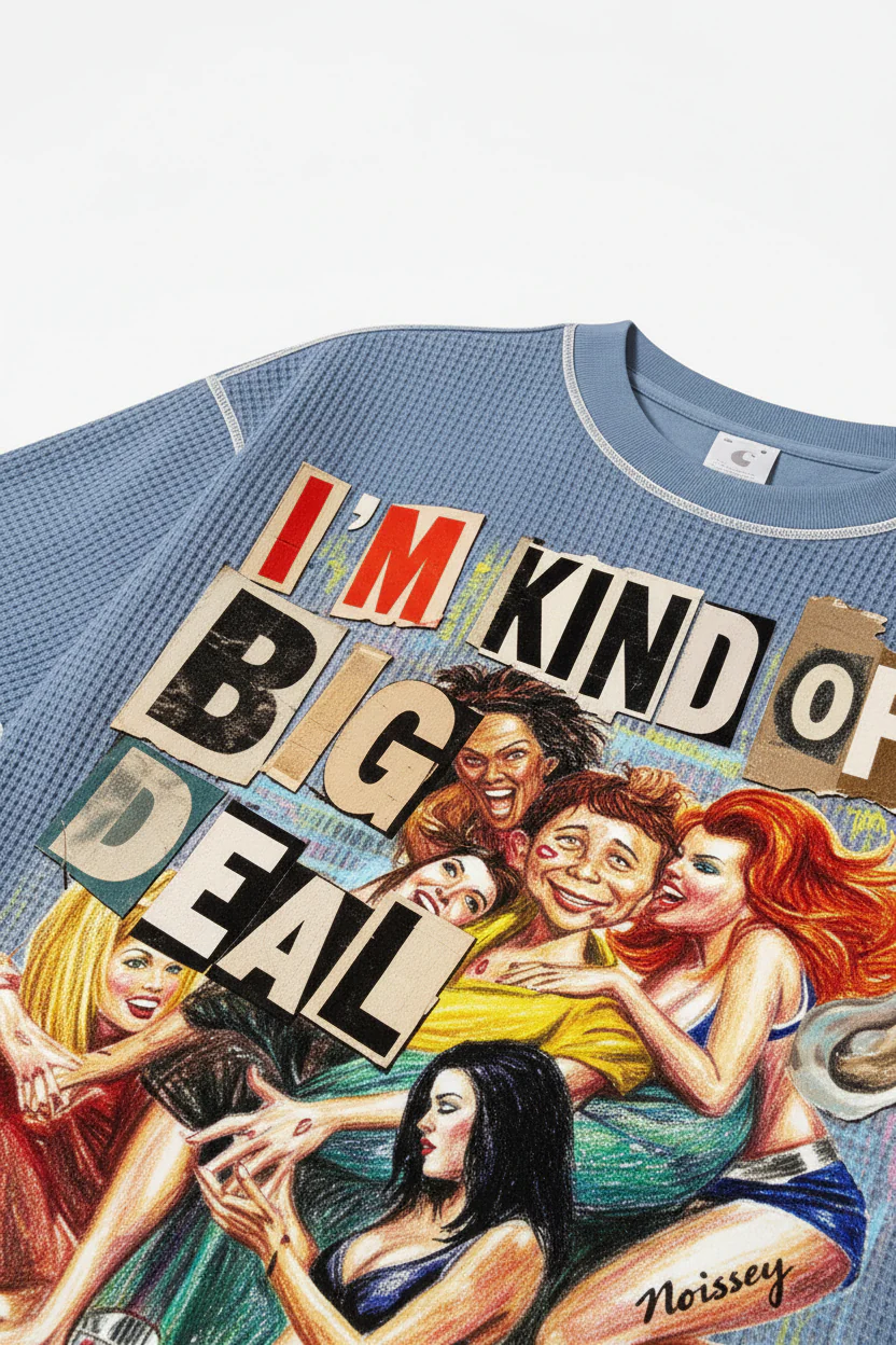 "I'M THE BIG SHOT" Bad Boy Graffiti Art Print Streetwear T-Shirt - Image 3