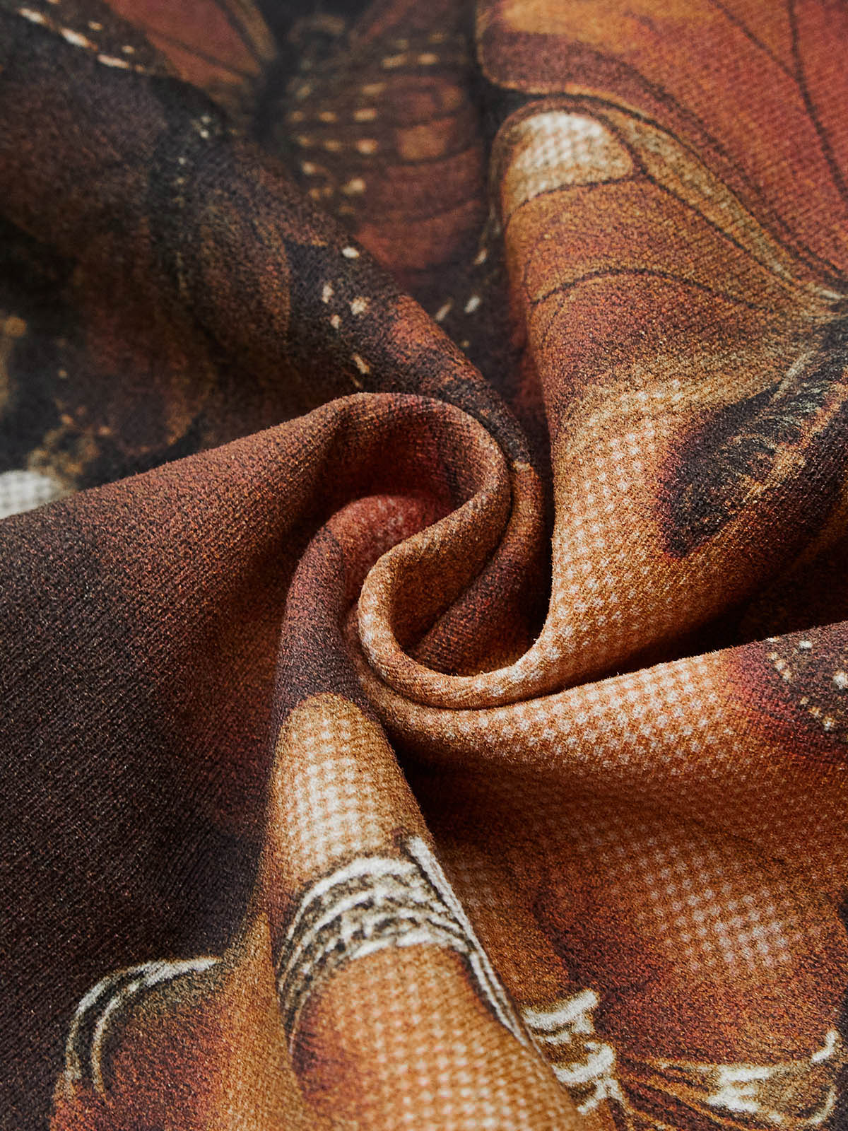 NOISSEY Vintage Wash "Paisley Bandana" Butterfly Portrait Tee - Image 6