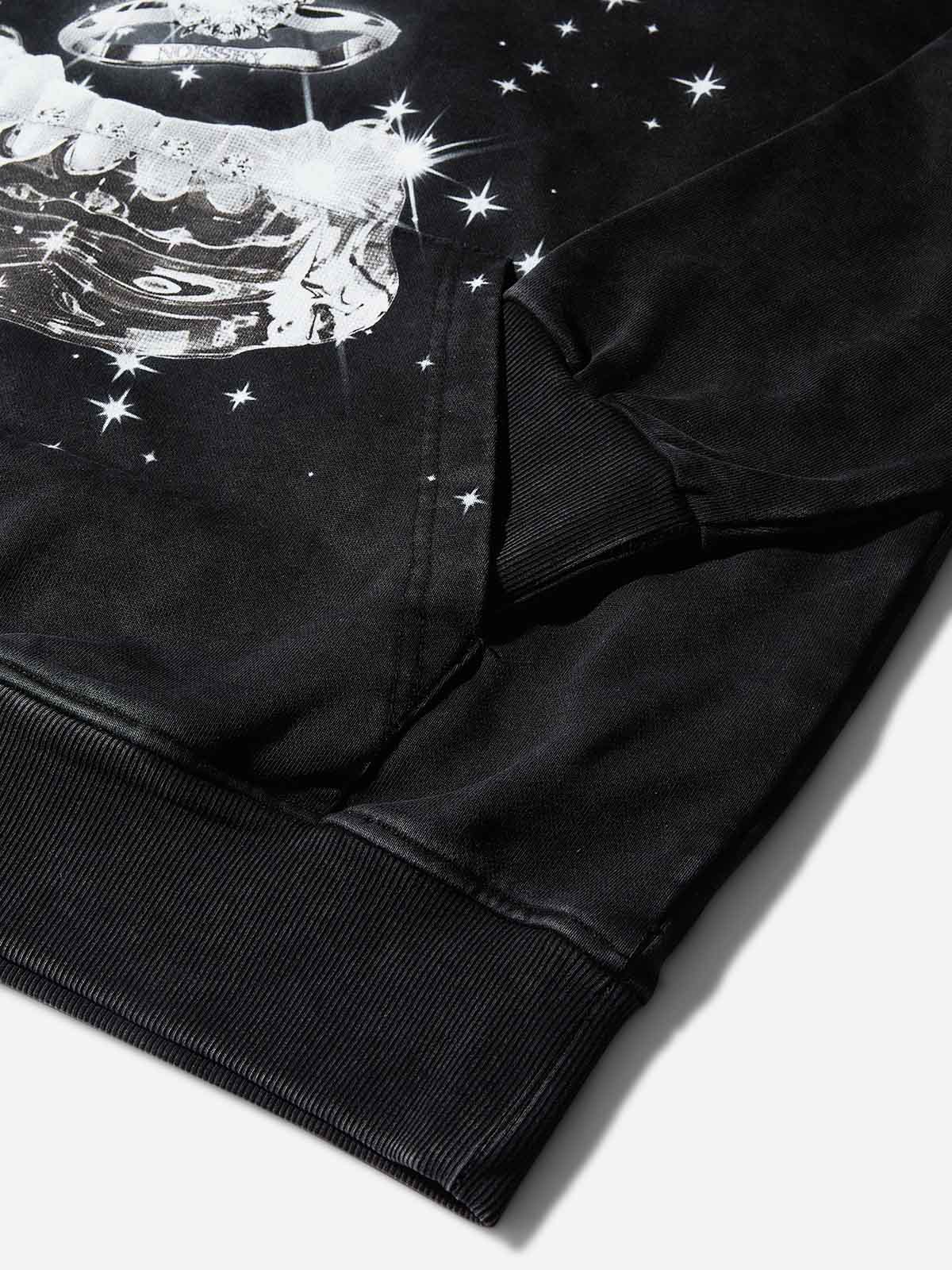 MARRY ME Black Washed Hoodie - Image 4