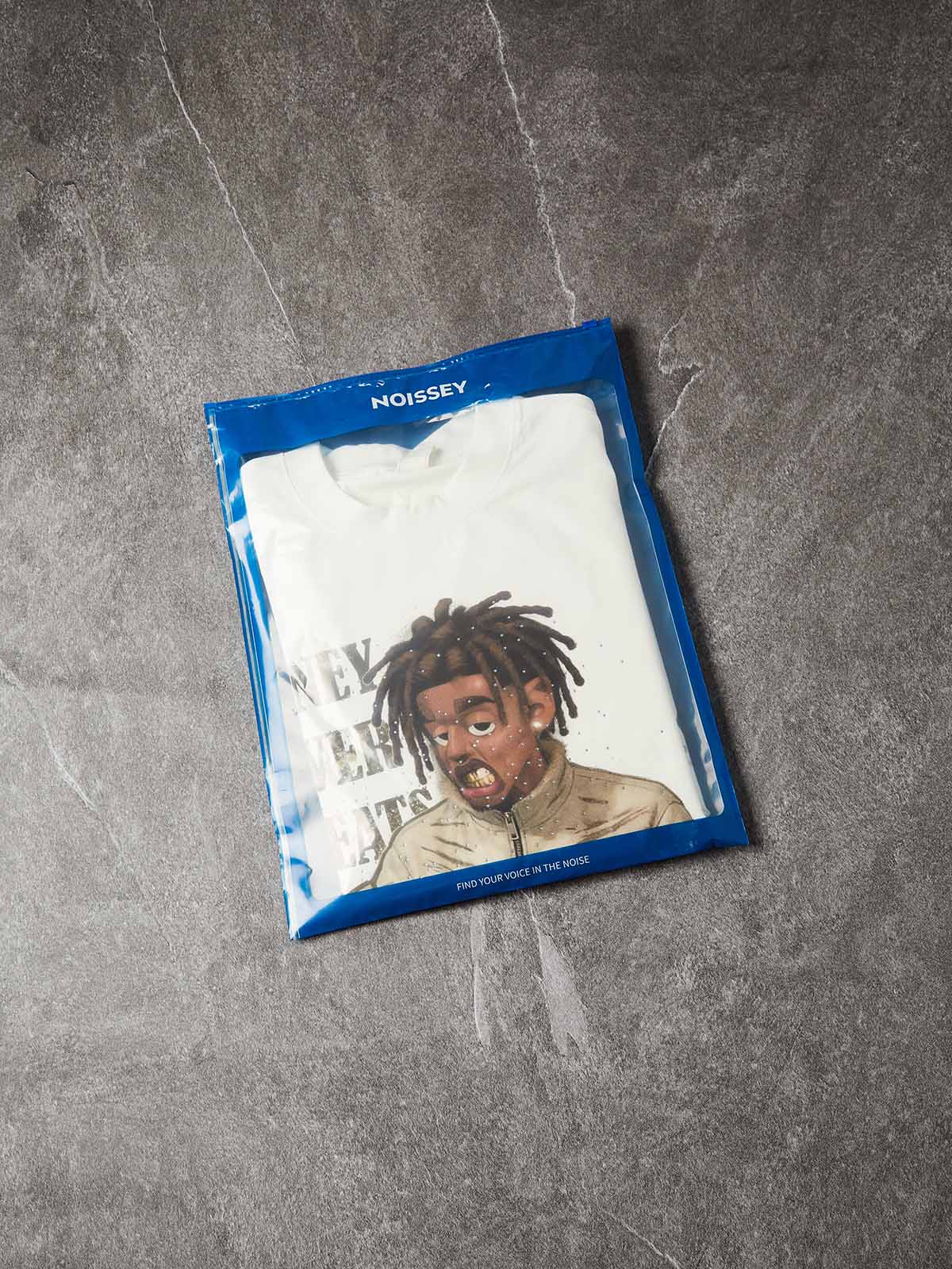 NOISSEY "MONEY NEVER CHEATS" ART PRINT - CASH BELIEF OVERSIZED TEE - Image 7