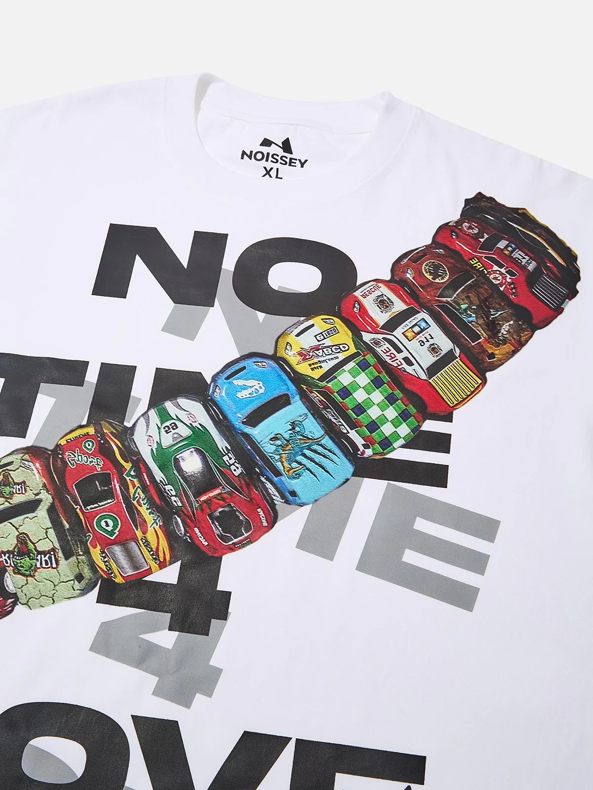No Time 4 Love Slogan T-shirt - Image 4