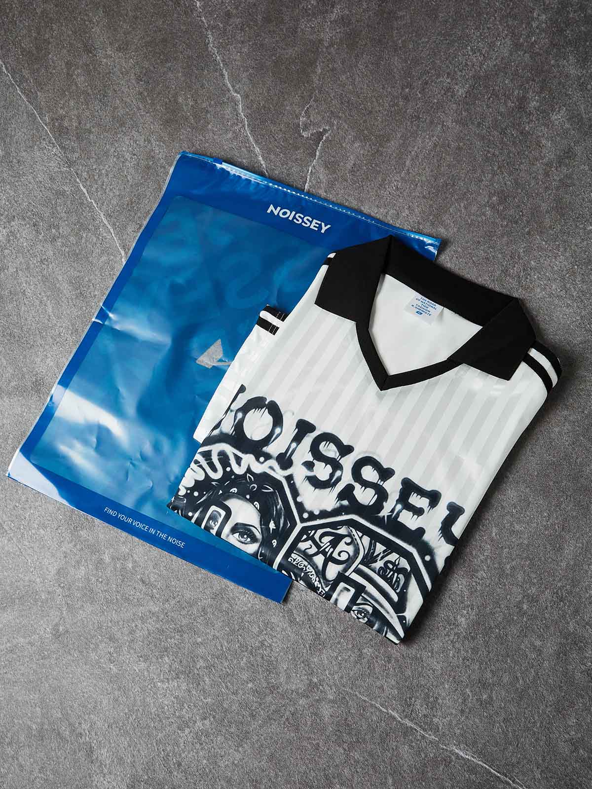 NOISSEY BLOKECORE STYLE CHICANO TATTOO GRAPHIC SOCCER JERSEY 23 - Image 5