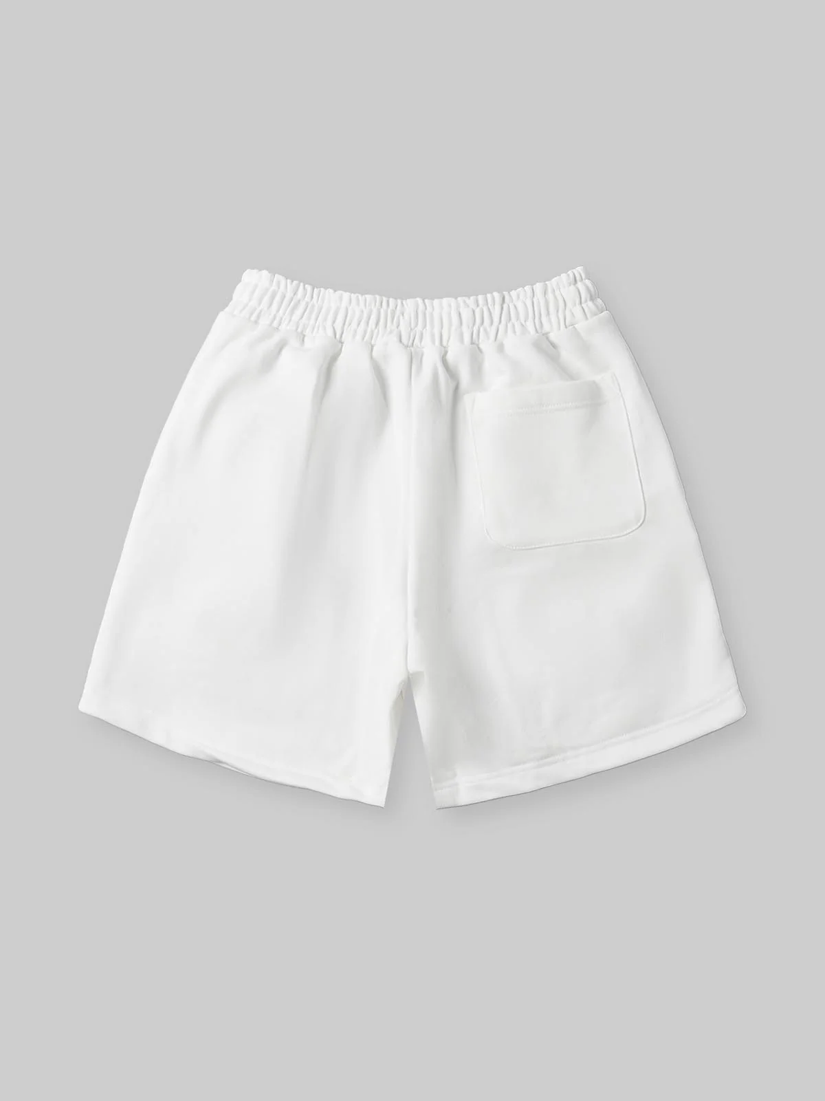 NOISSEY "Blue Angel" Cross & Cherub Graphic Heavyweight Wide-Leg Sweat Shorts - Image 10