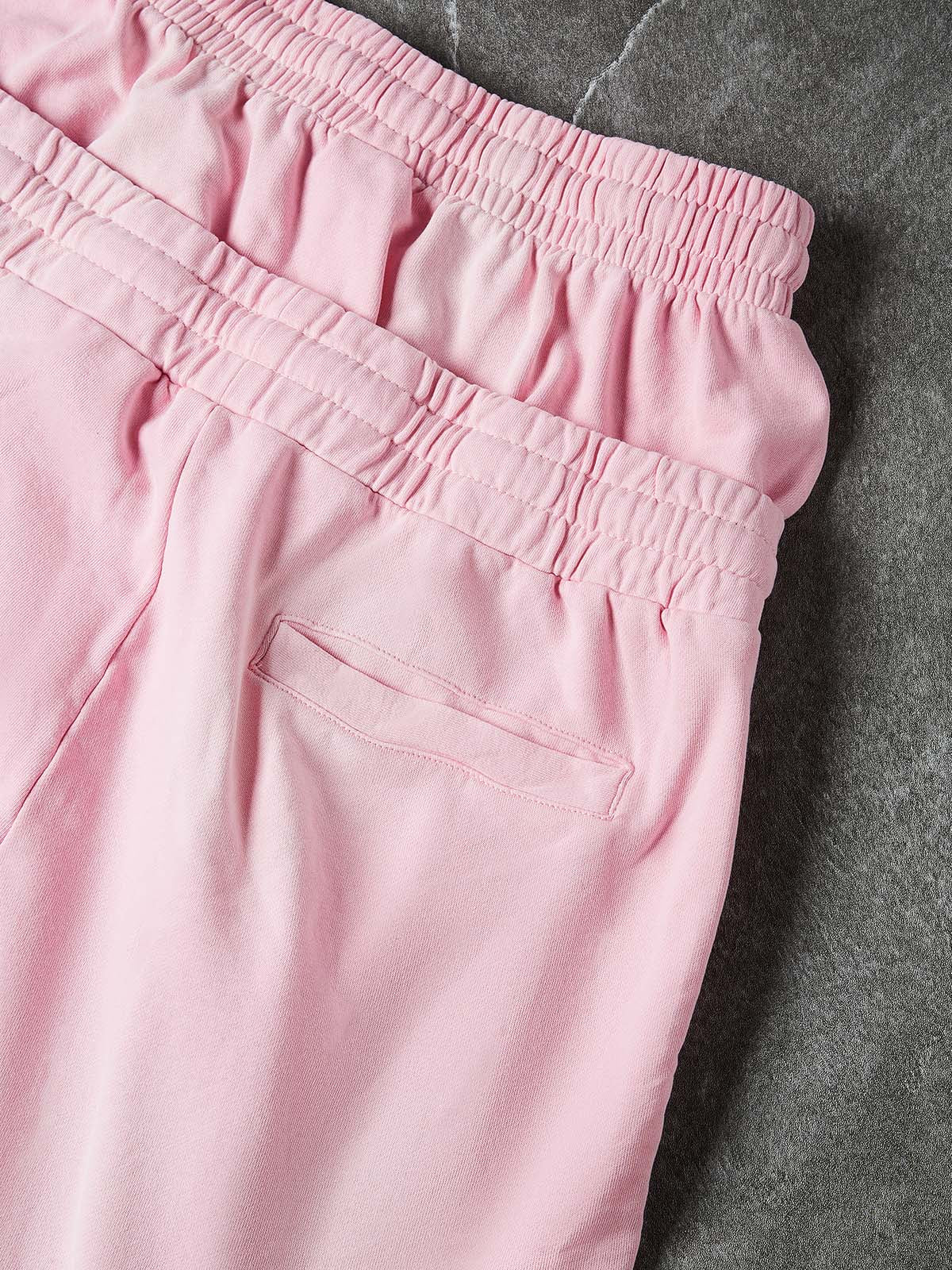 NOISSEY CHERRY BLOSSOM PINK WHITE CROSS CLUSTER GRAPHIC SHORTS - Image 6