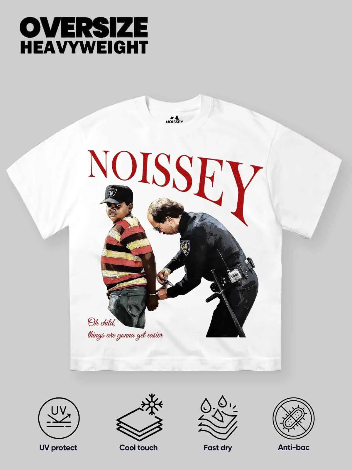 NOISSEY "Frozen Moment" Cinema Art Tee - Vintage Noir Graphic T-Shirt - Image 2