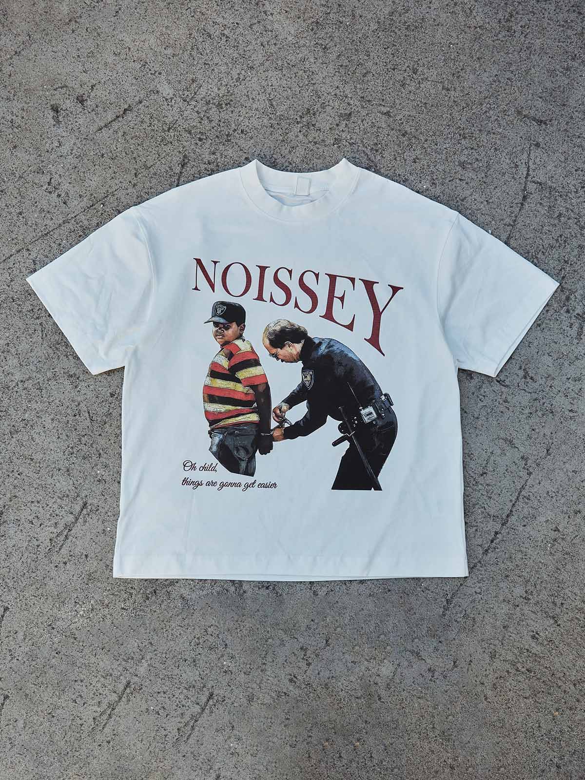 NOISSEY "Frozen Moment" Cinema Art Tee - Vintage Noir Graphic T-Shirt - Image 4
