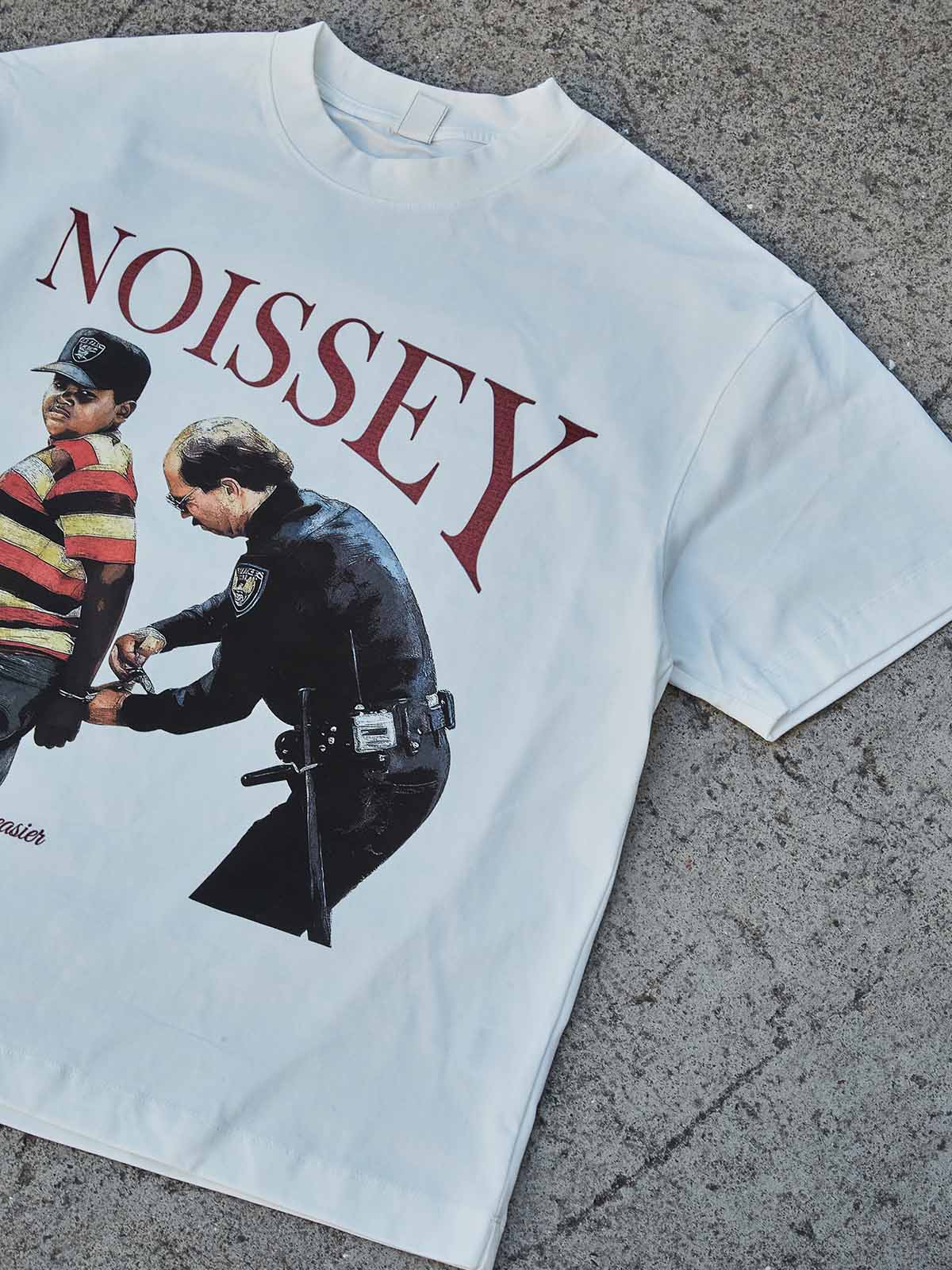 NOISSEY "Frozen Moment" Cinema Art Tee - Vintage Noir Graphic T-Shirt - Image 5