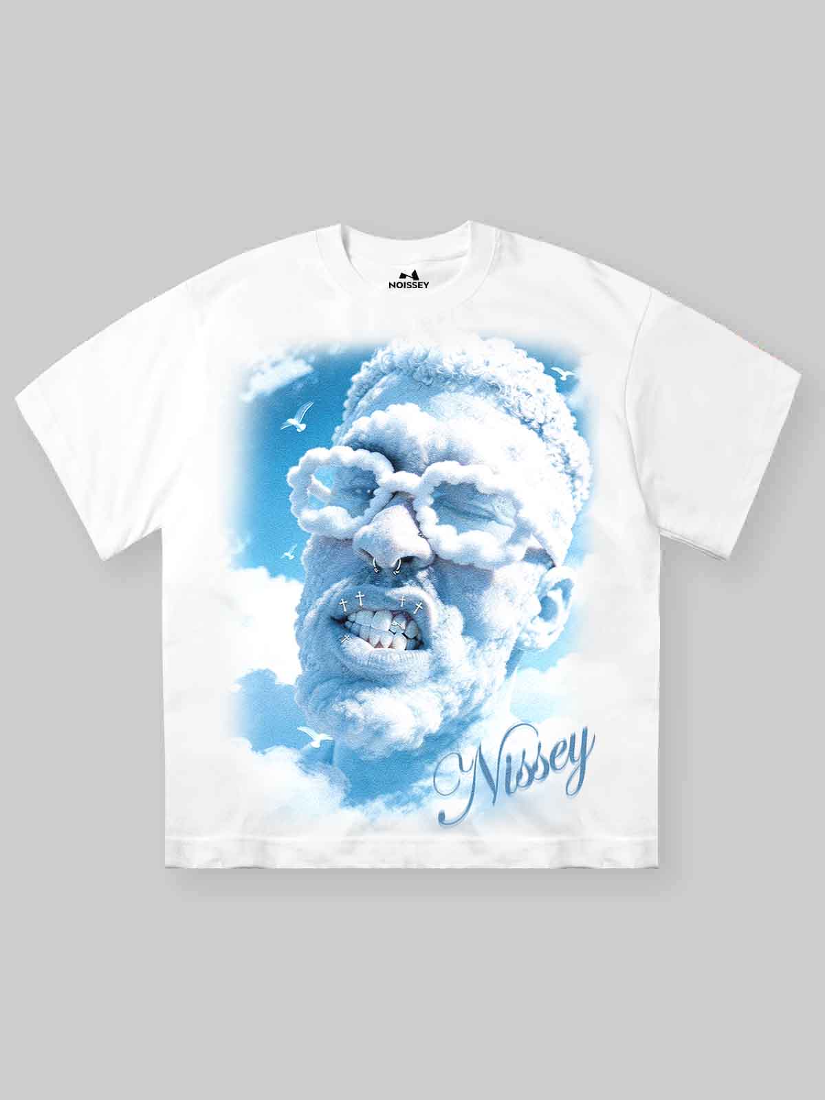 NOISSEY "CLOUD SOUL" DIAMOND GRILLZ SURREALIST TEE