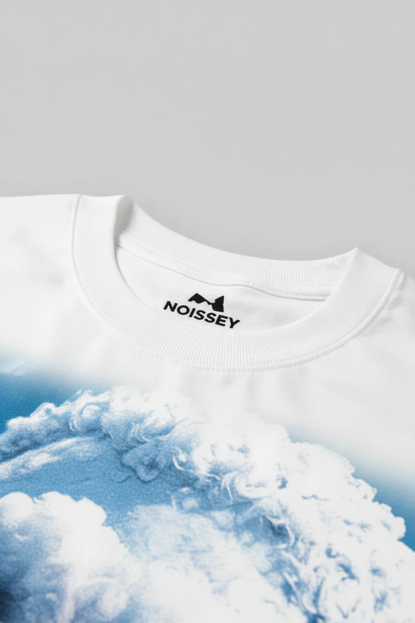 NOISSEY "CLOUD SOUL" DIAMOND GRILLZ SURREALIST TEE - Image 9