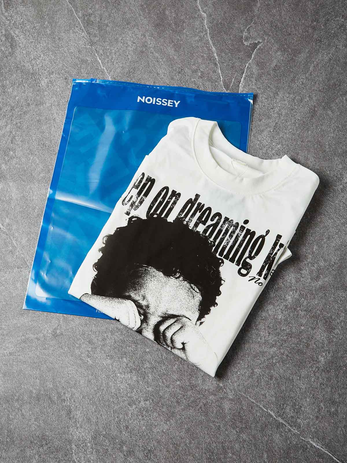 NOISSEY "Dreaming Kid" Vintage Graphic Art Heavyweight T-Shirt - Image 8