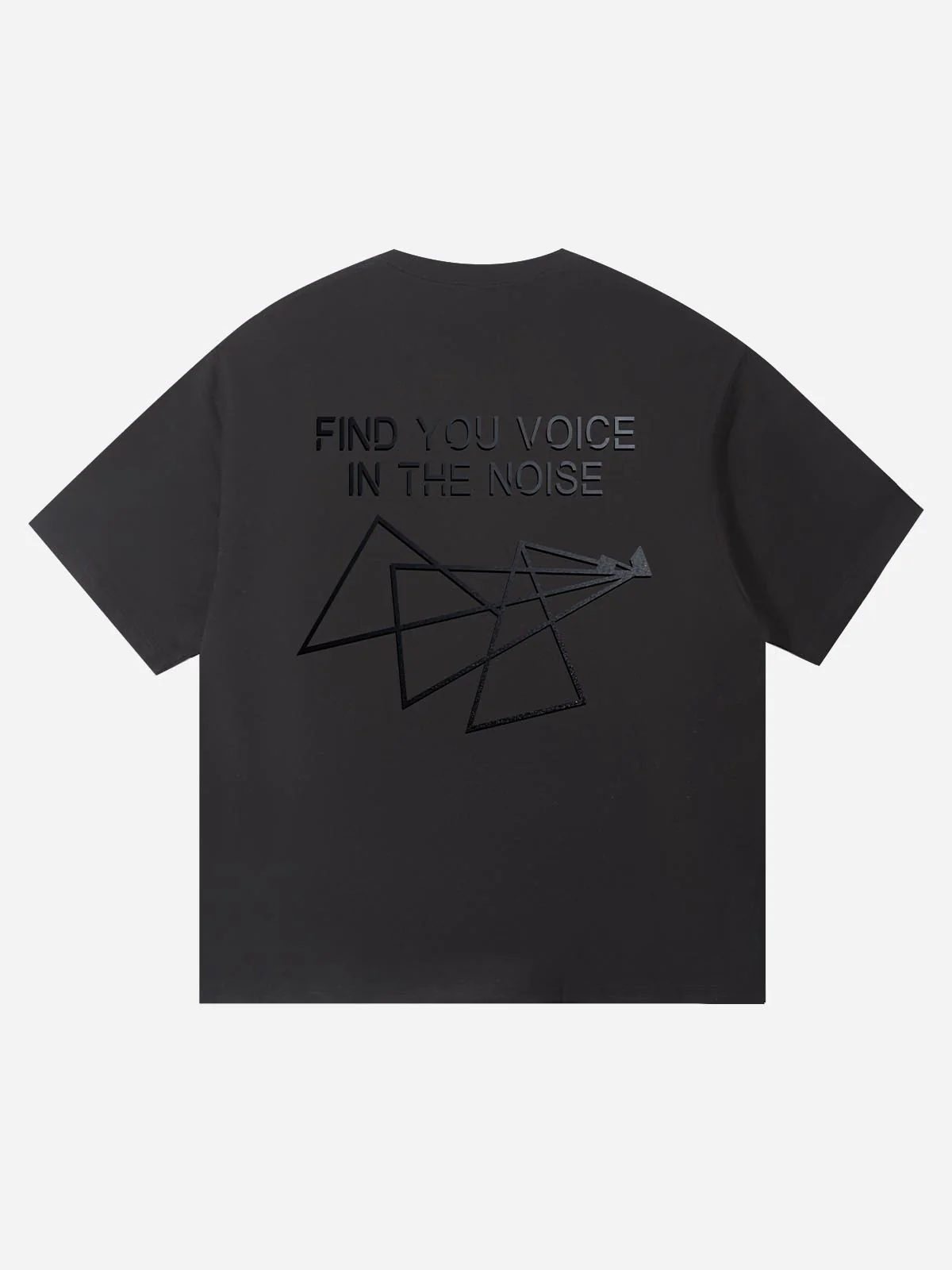NOISSEY "FIND YOU VOICE IN THE NOISE" OVERSIZED RELAXED T-SHIRT - Image 4