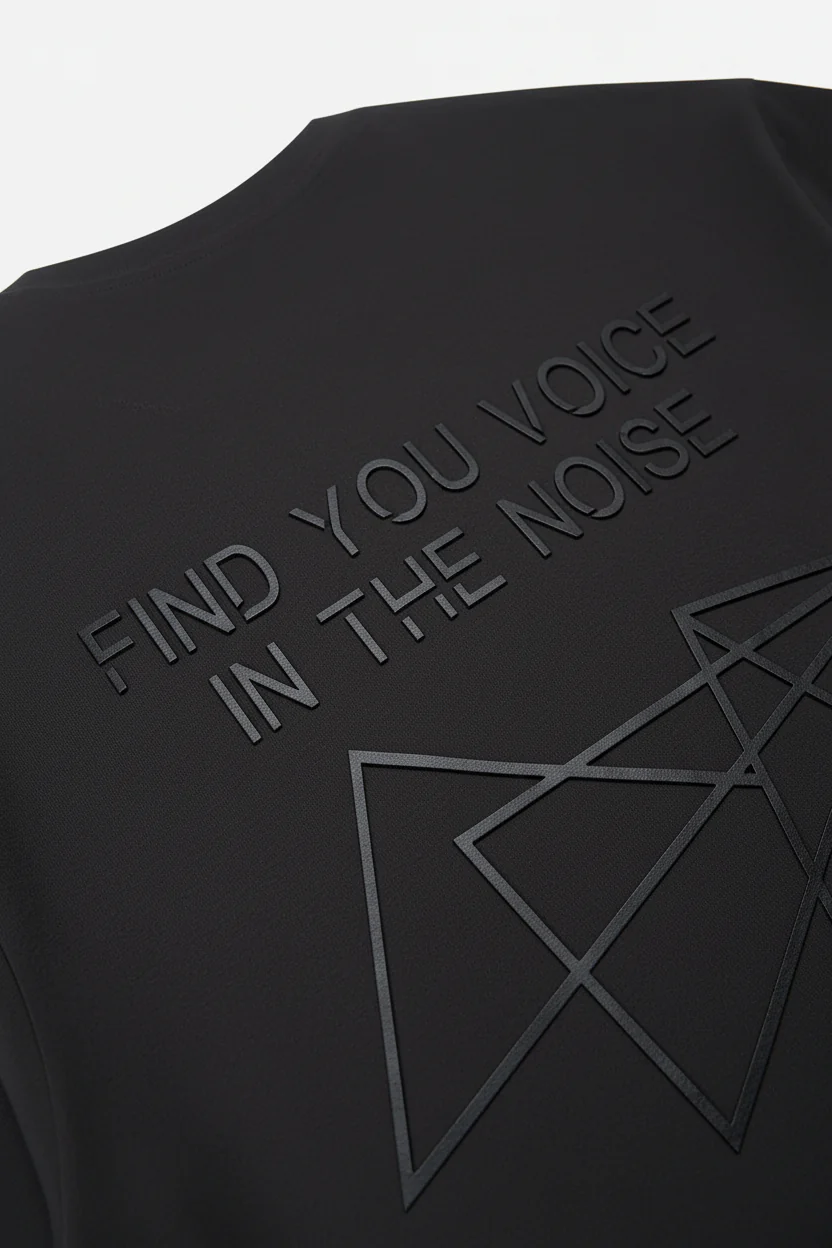 NOISSEY "FIND YOU VOICE IN THE NOISE" OVERSIZED RELAXED T-SHIRT - Image 8