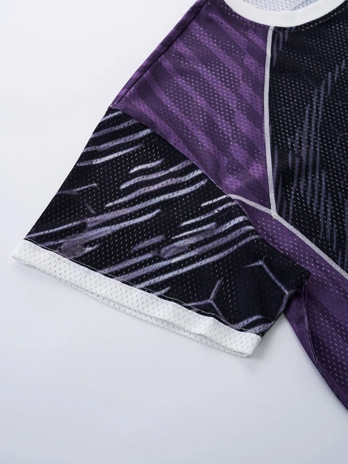 NOISSEY "Gothic Digital" Contrast Panel Retro Jersey - Image 4