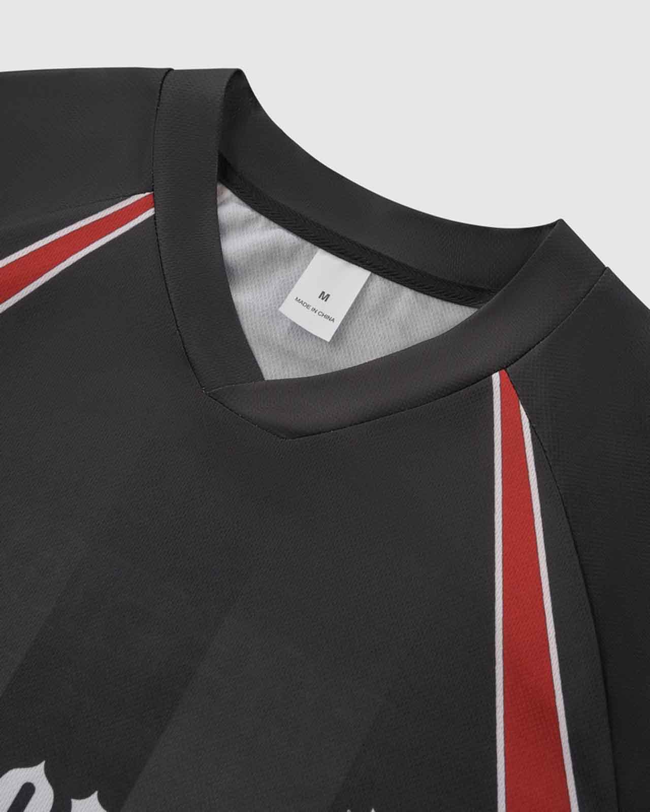 NOISSEY "NO PROBLEM" BLOKECORE JERSEY - DIGITAL PRINT V-NECK - Image 6