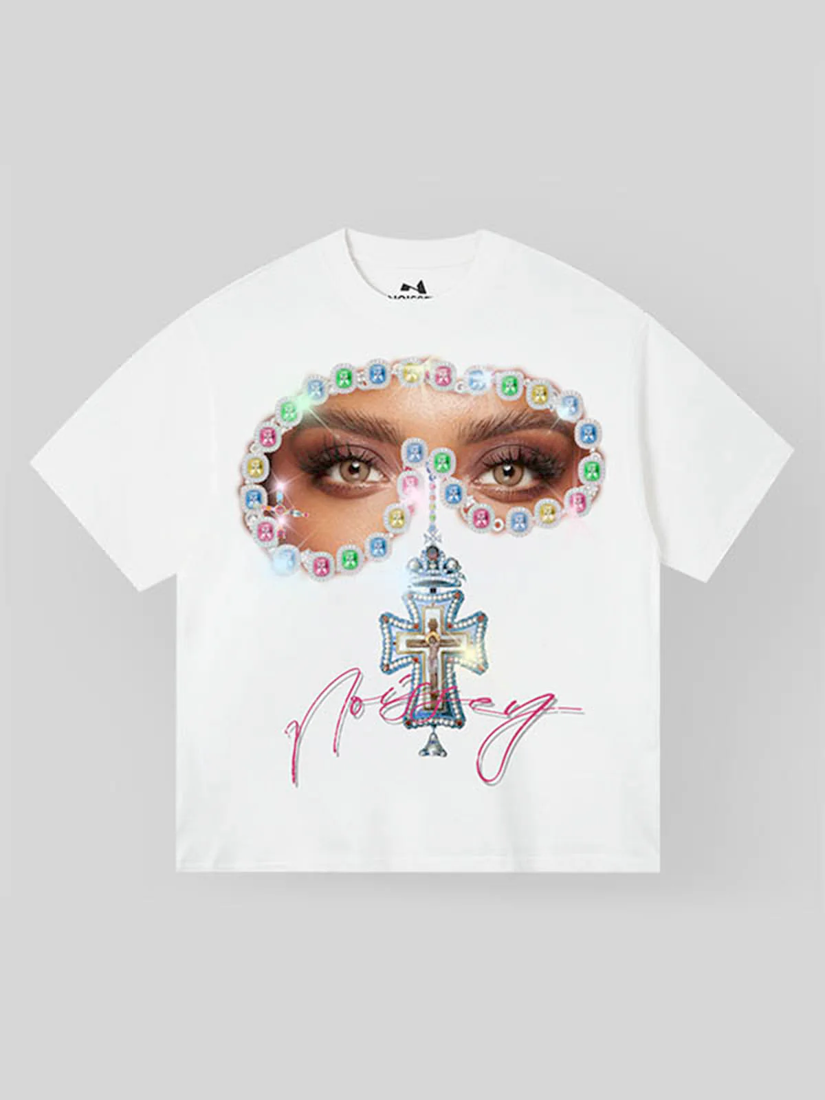 Noissey Original Gem Cross Print T-shirt
