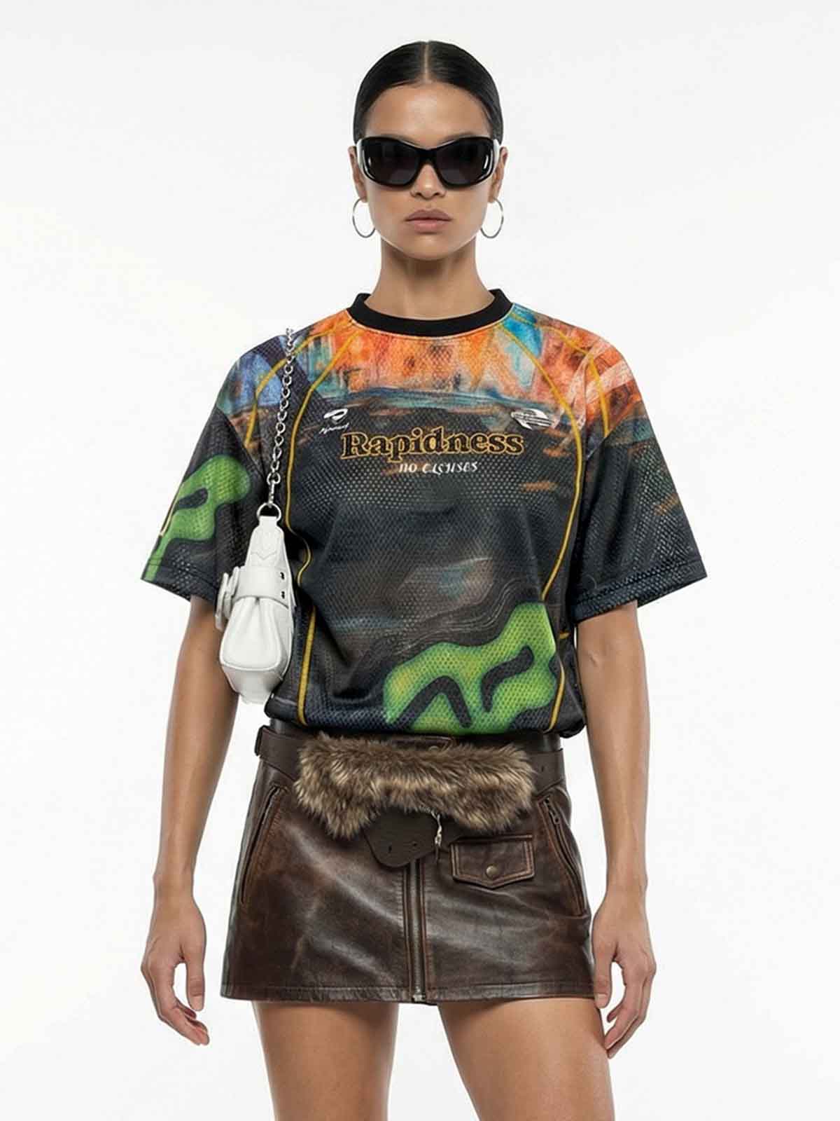 NOISSEY "RAPIDNESS" RACING-LINE CONTRAST CAMO JERSEY - Image 3
