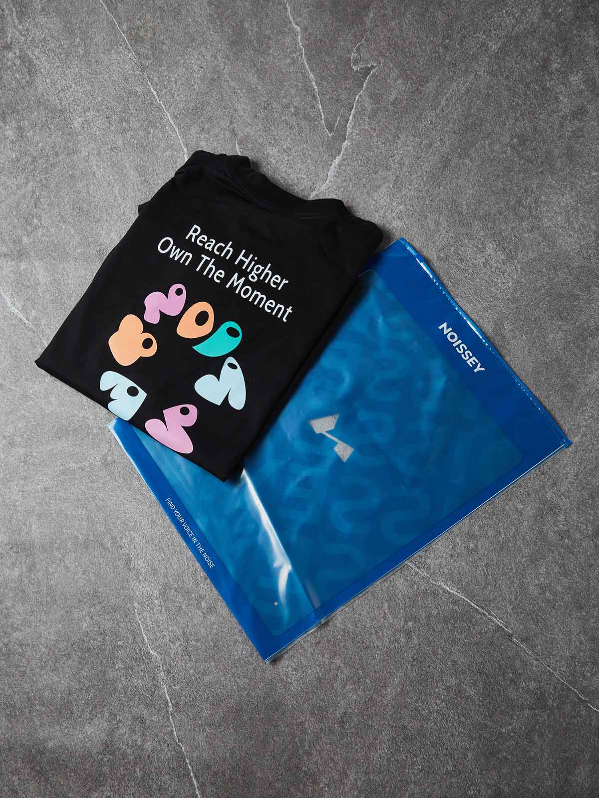 NOISSEY "REACH HIGHER" LOGO MORPH OVERSIZED T-SHIRT - Image 8