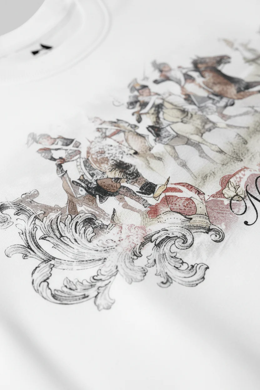 NOISSEY "ROYAL CAVALRY" VINTAGE WARRIOR CROPPED SWEATSHIRT - Image 6