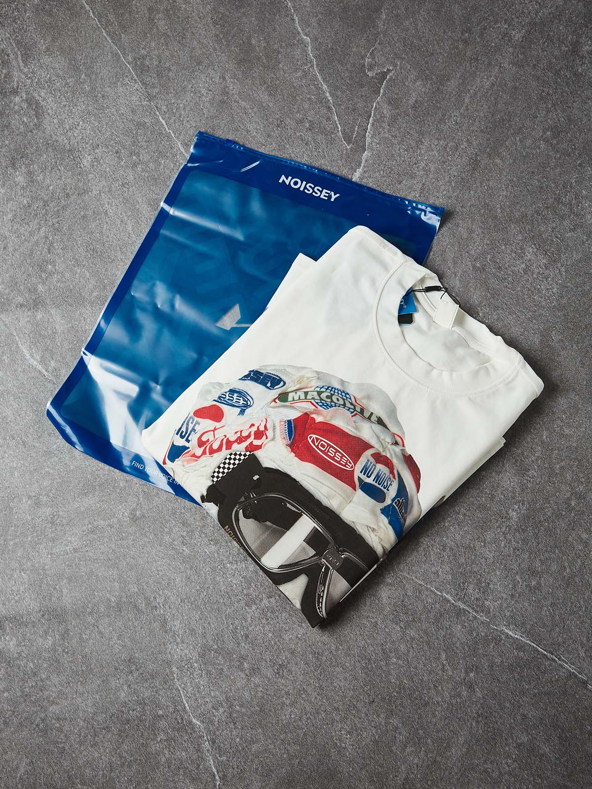 NOISSEY SPEED PHANTOM - RACING MASK GRAFFITI ART LONG SLEEVE TEE - Image 5