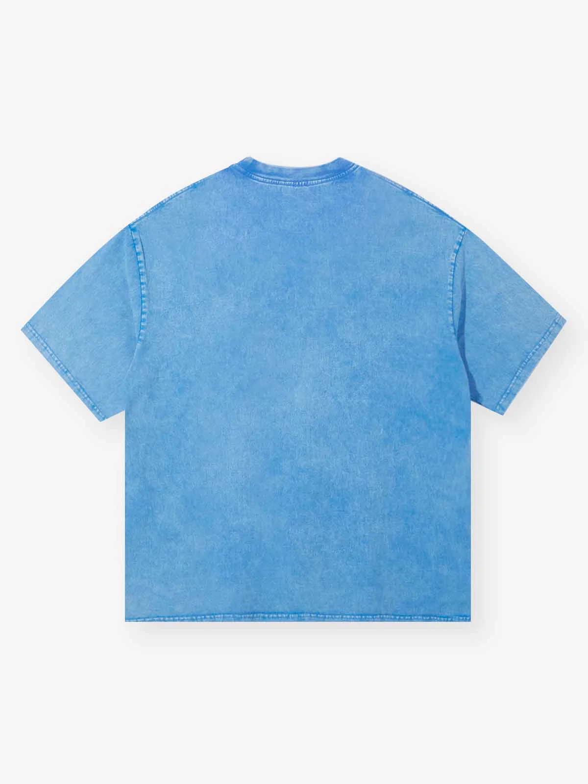 NOISSEY "Summer Vibes" Graphic Art Washed Distressed Rhinestone Heavyweight T-Shirt - Image 7
