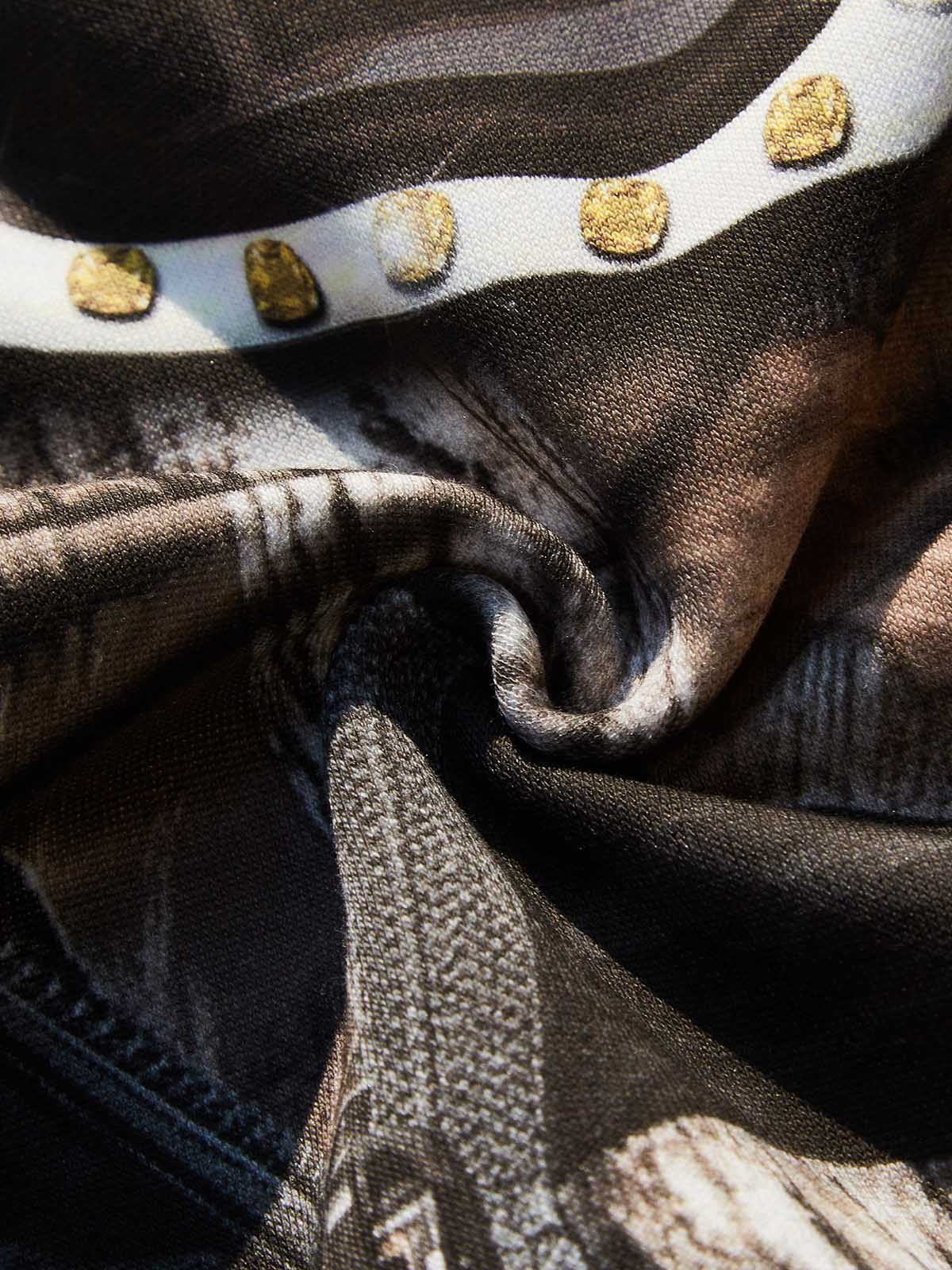 NOISSEY "Urban Stealth" Real Tree Balaclava Print Heavyweight Long Sleeve Shirt - Image 5